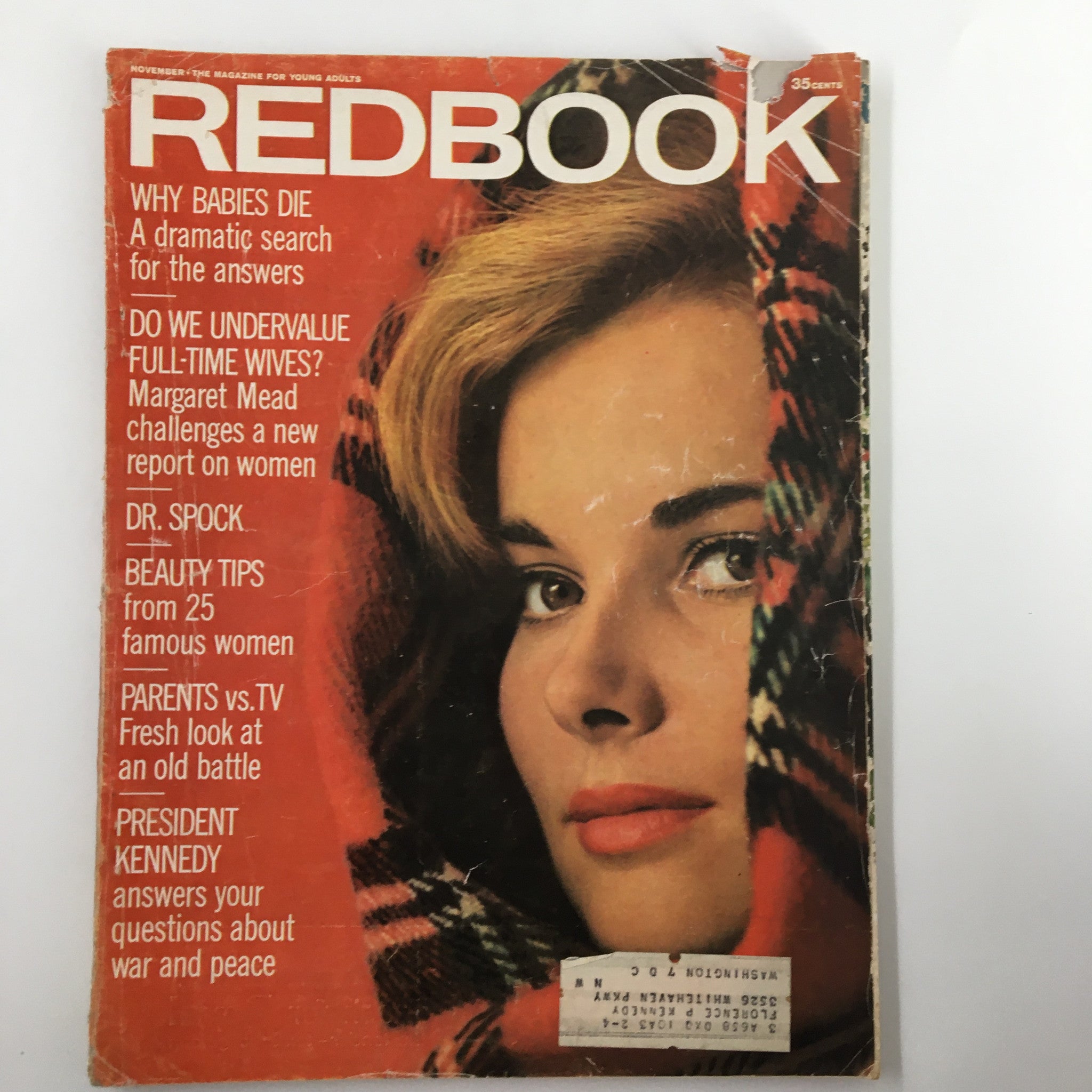 VTG Redbook Magazine November 1963 Why Babies Die A Dramatic Search for Answers