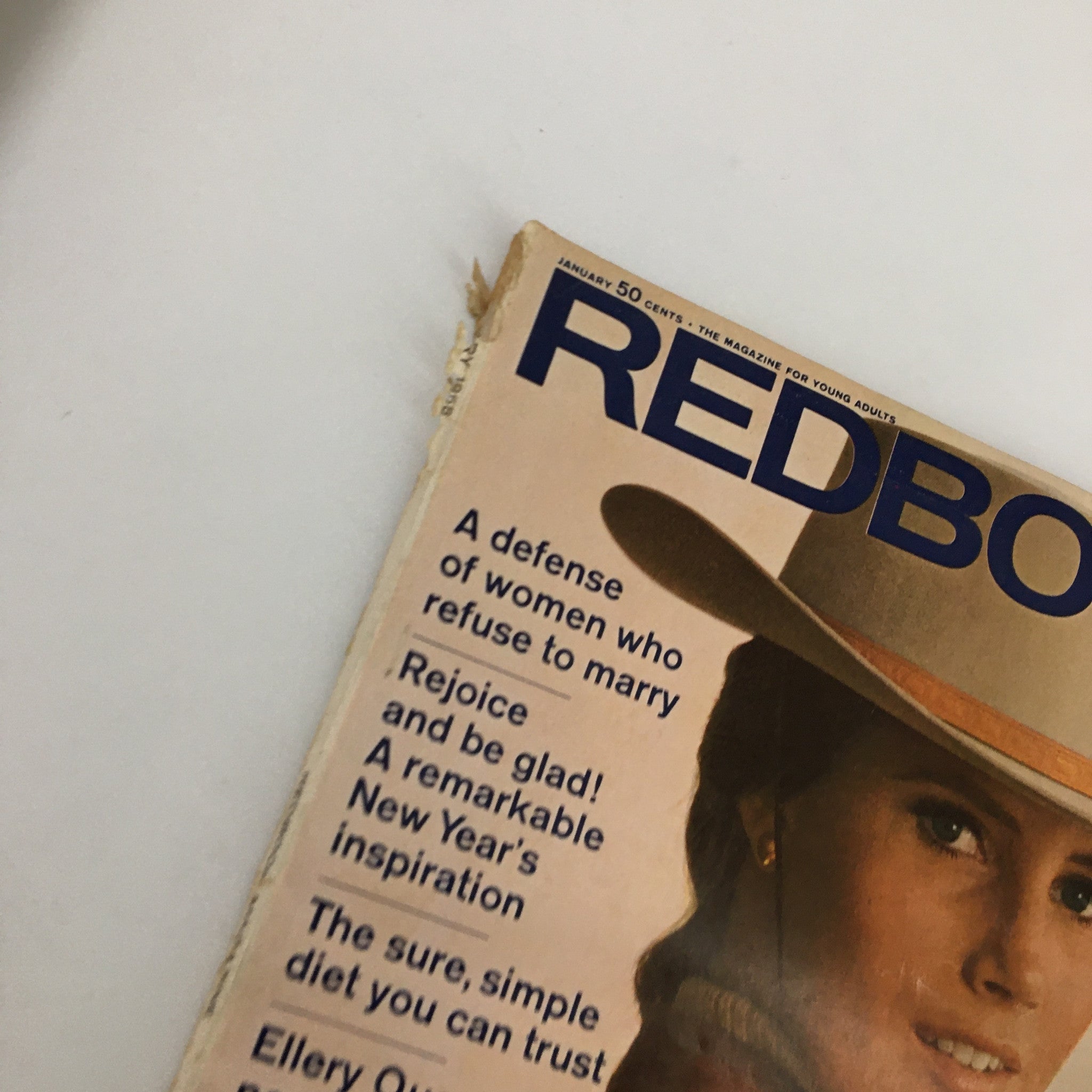 VTG Redbook Magazine January 1968 A Defense of Women Who Refuse To Marry