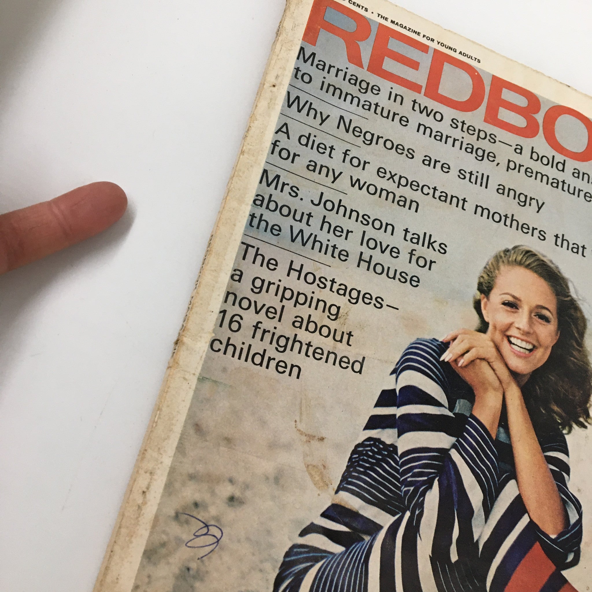 VTG Redbook Magazine July 1966 Marriage in Two Steps A Bold Answer