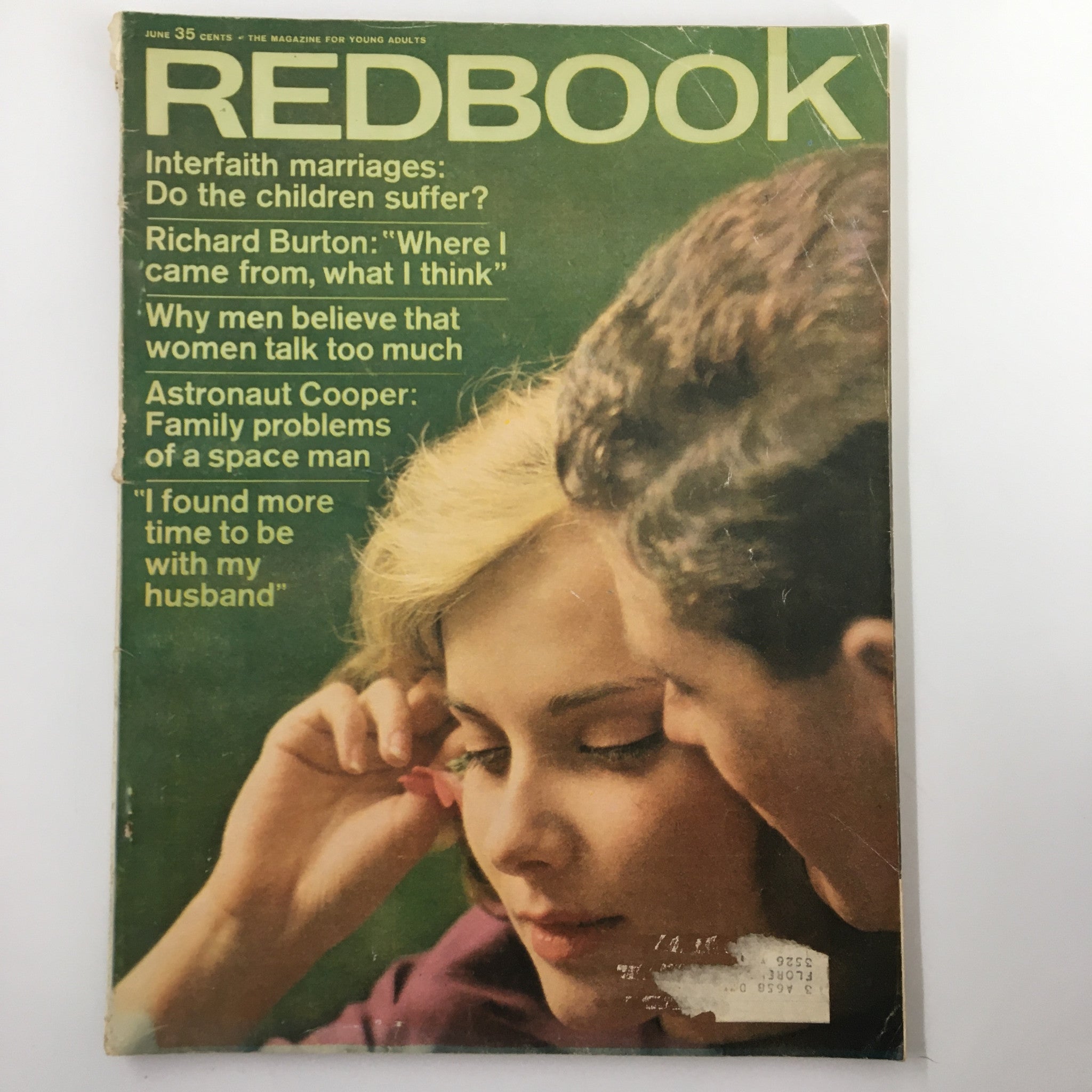 VTG Redbook Magazine June 1963 Astronaut Cooper Family Problems of a Space Man