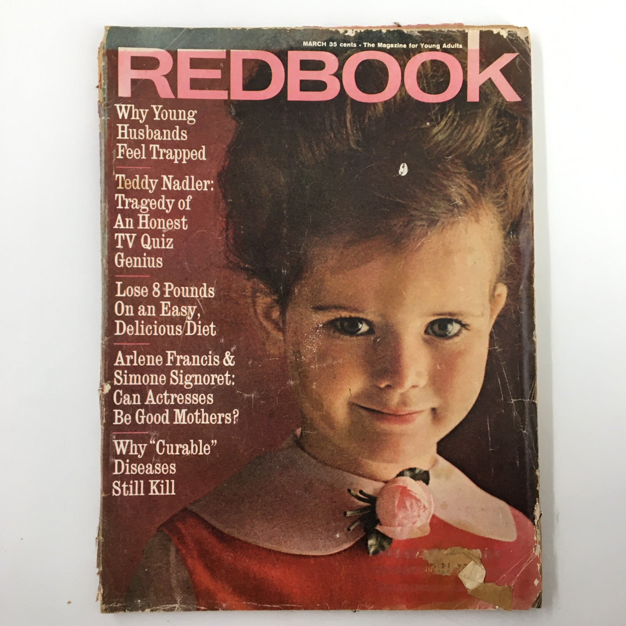 VTG Redbook Magazine March 1962 Teddy Nadler Tragedy of An Honest TV Quiz Genius