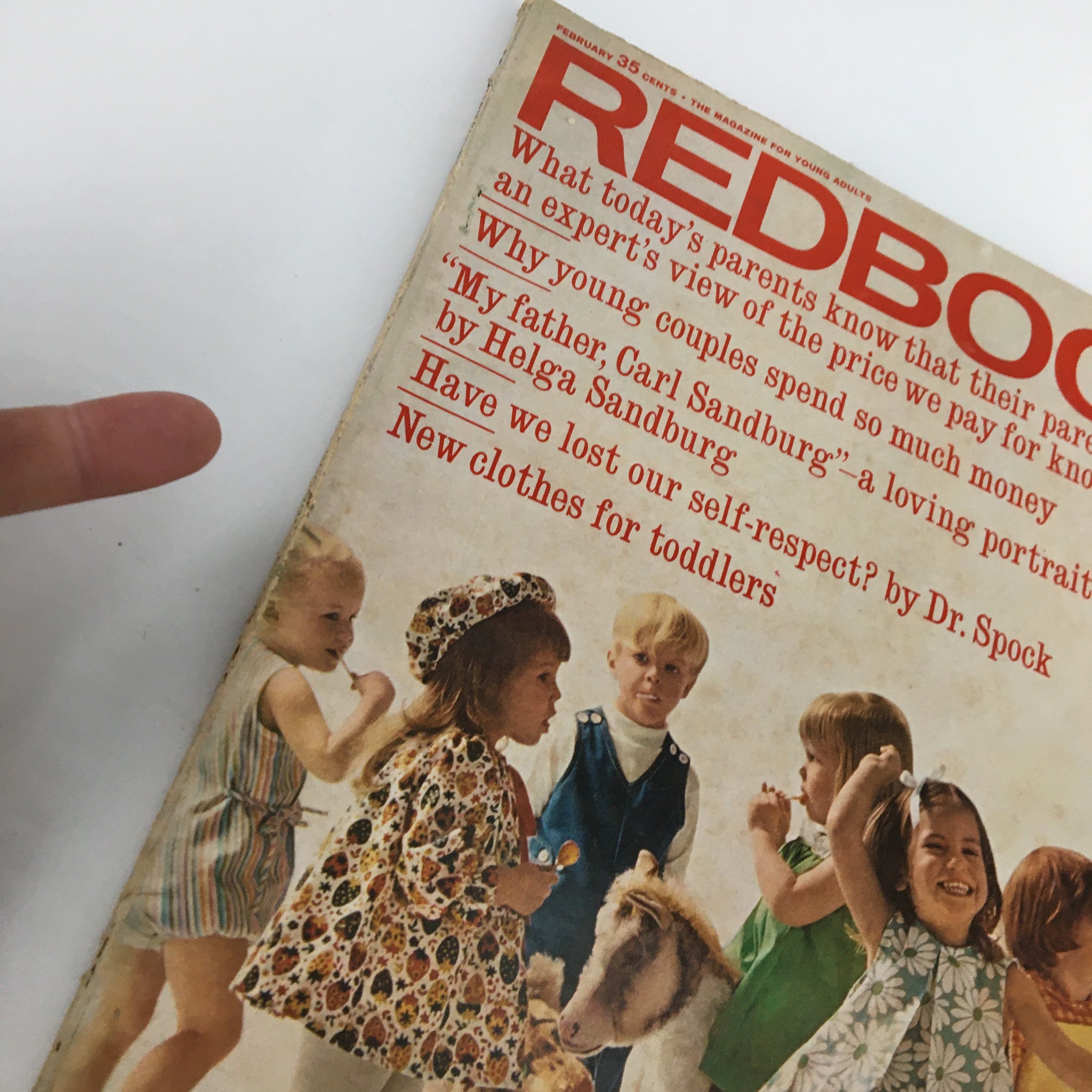 VTG Redbook Magazine February 1966 Why Young Couple Save So Much Money