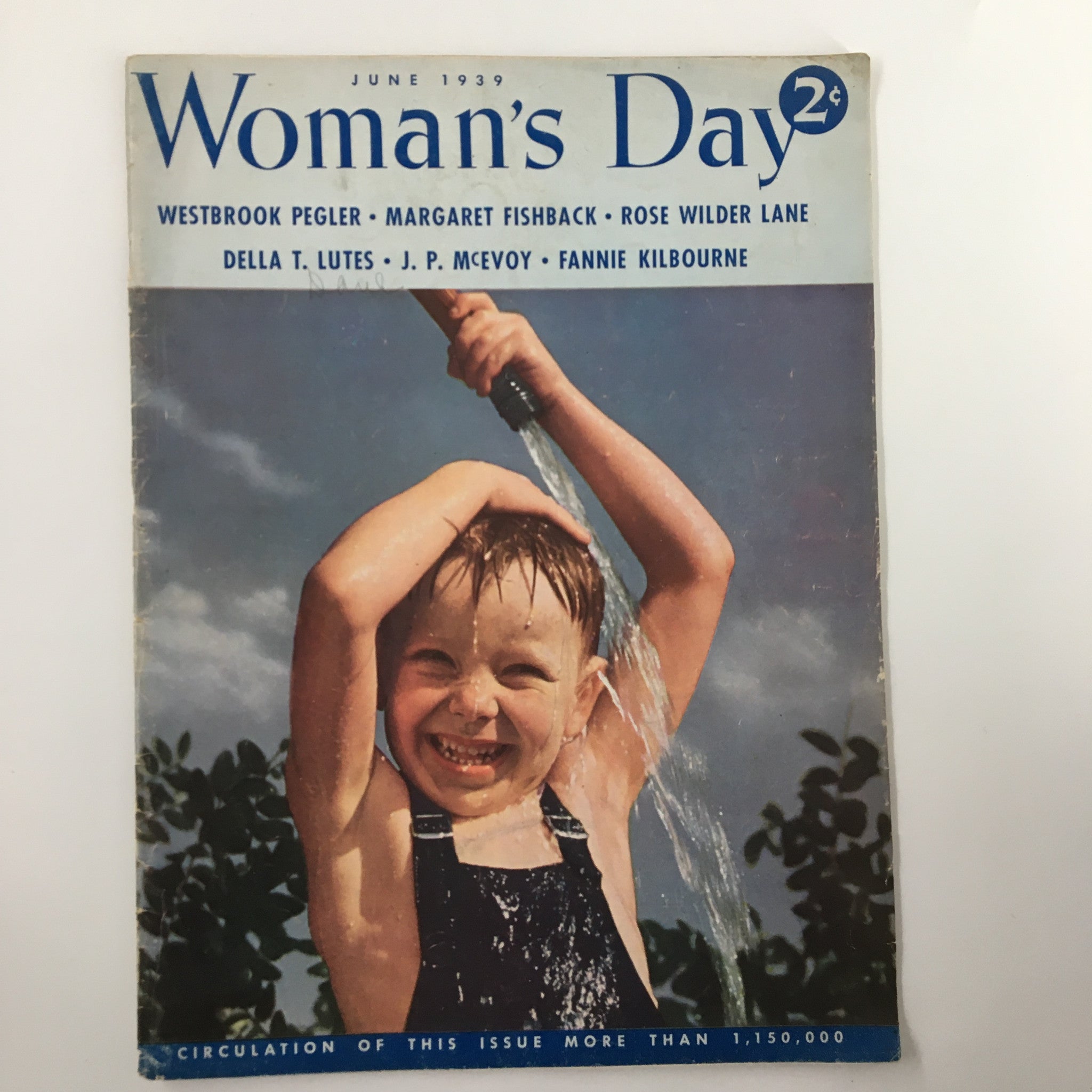 VTG Woman's Day Magazine June 1939 Westbrook Pegler & Margaret Fishback No Label