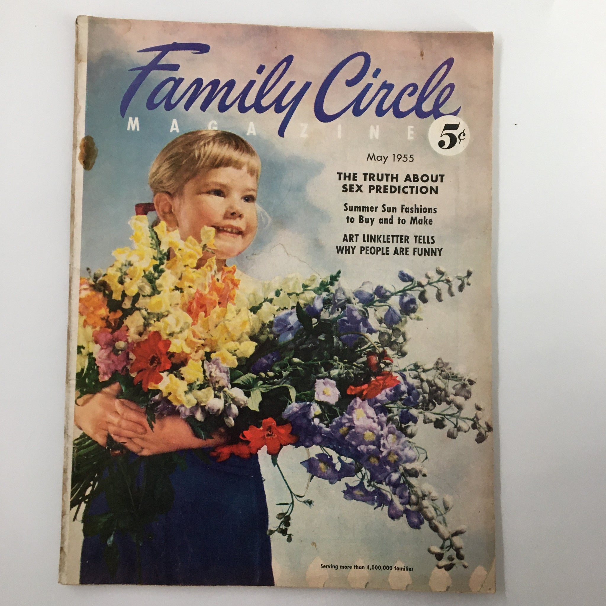 VTG Family Circle Magazine May 1955 Economy Patters for Summer No Label