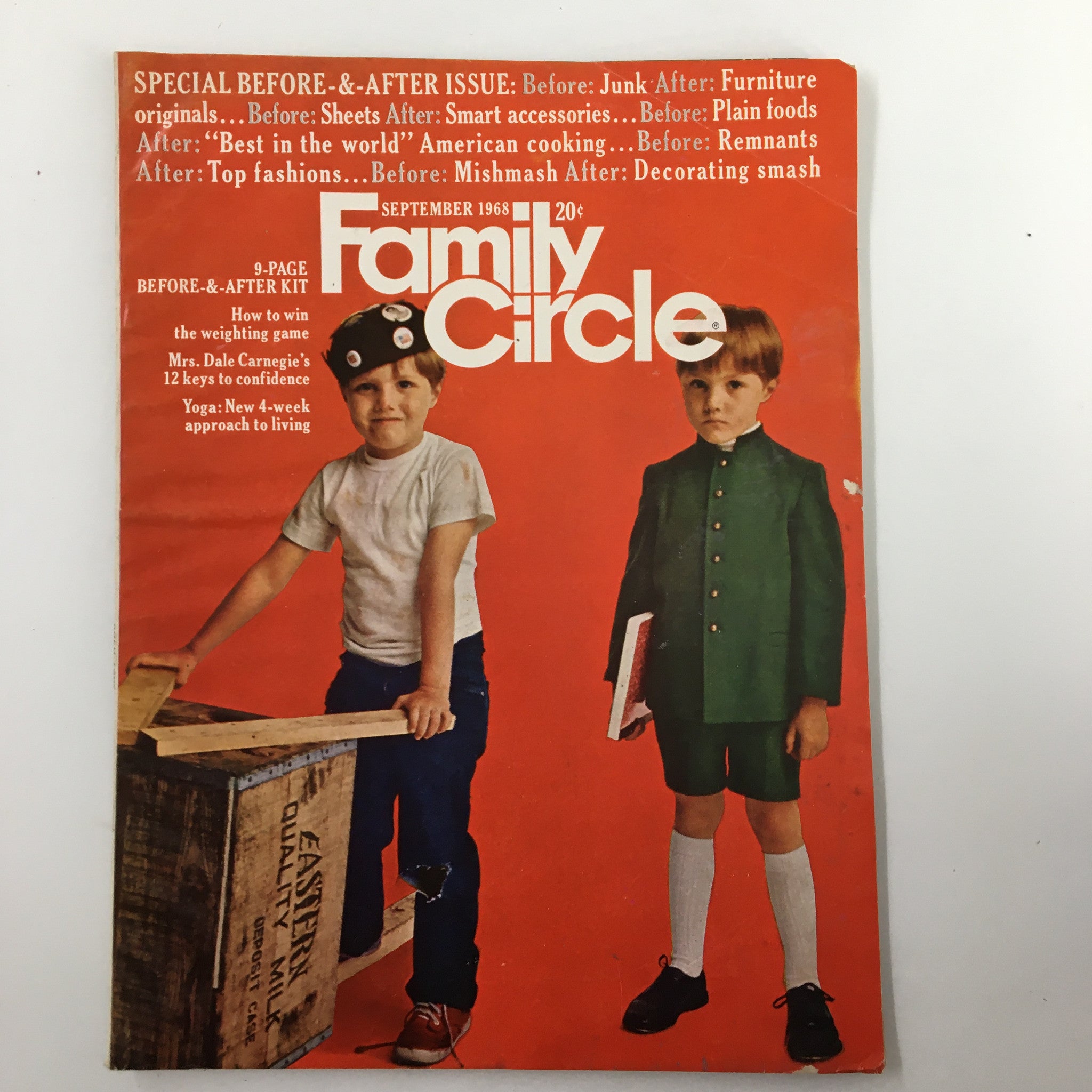 VTG Family Circle Magazine September 1968 Beef Chuck Goes Gourmet No Label