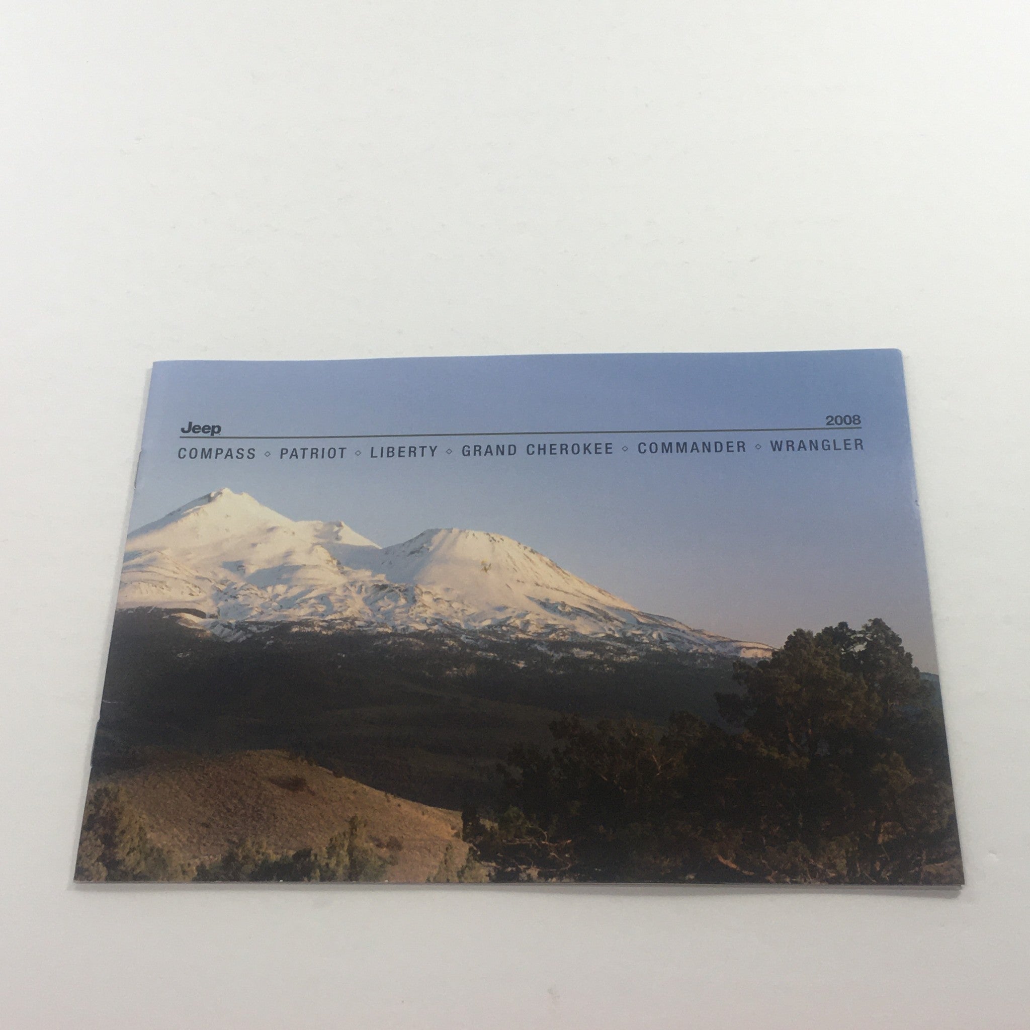 2008 Jeep Compass Patriot Liberty Wrangler Dealership Car Auto Brochure Catalog