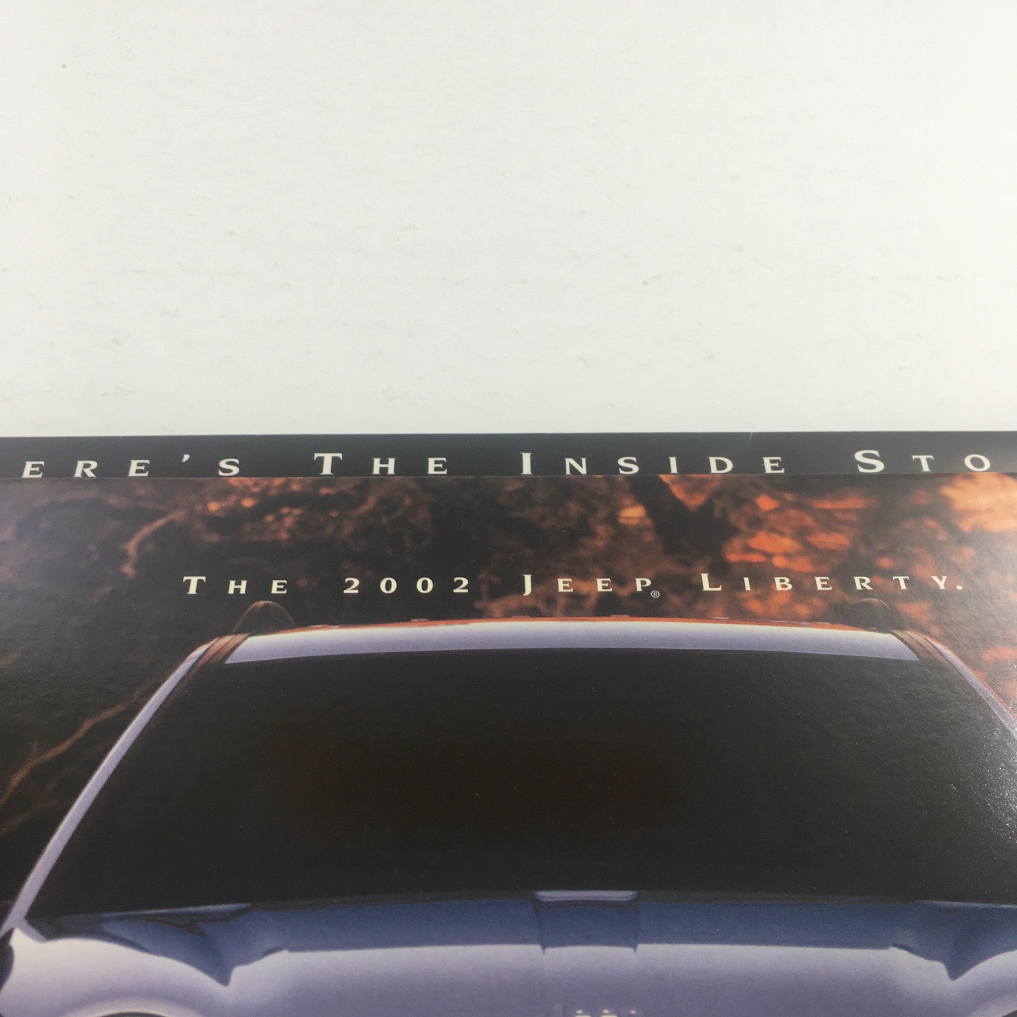 2002 Jeep Liberty 4x4 Dealership Car Auto Brochure Catalog