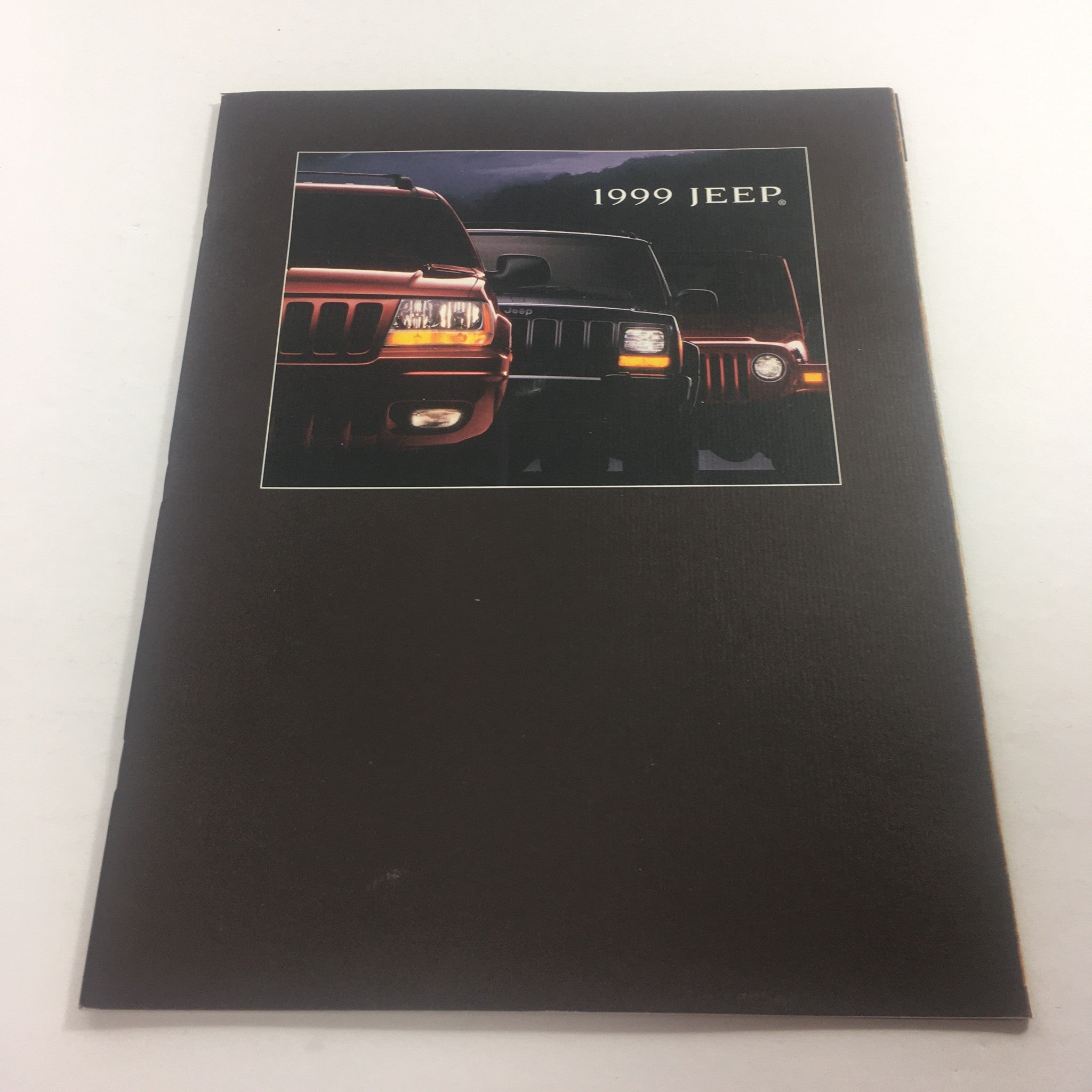 1999 Jeep Cherokee, Grand Cherokee Wrangler Dealership Car Auto Brochure Catalog