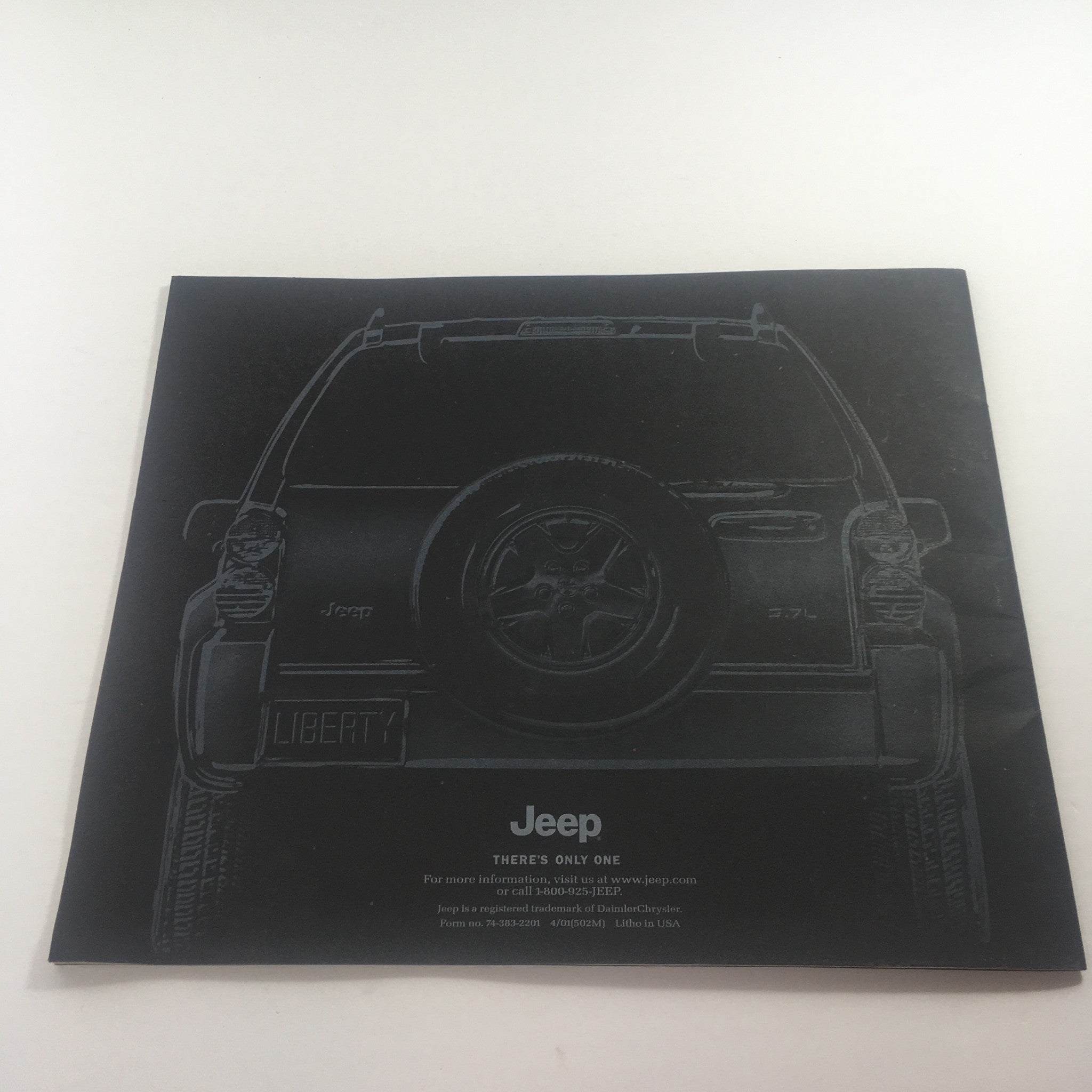 2002 Jeep Liberty 3.7L Dealership Car Auto Brochure Catalog