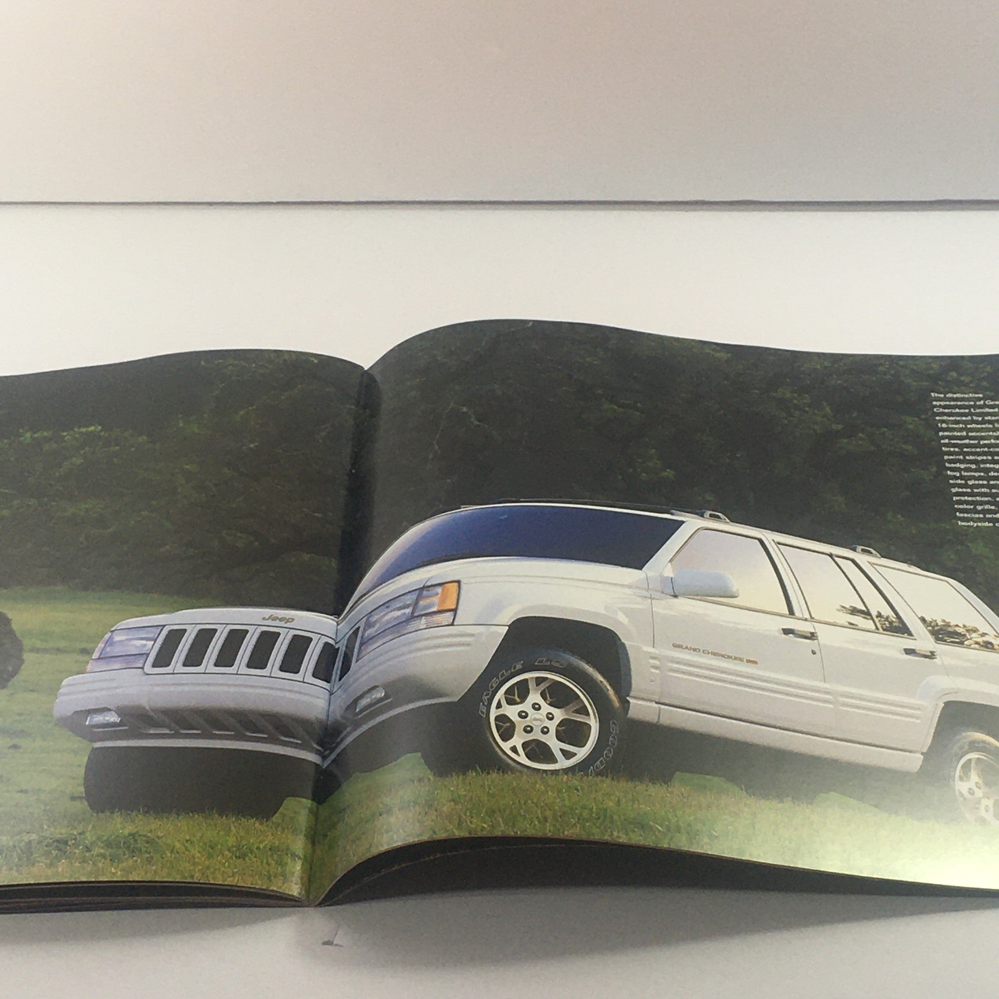 1997 Jeep Book Dealership Car Auto Brochure Catalog