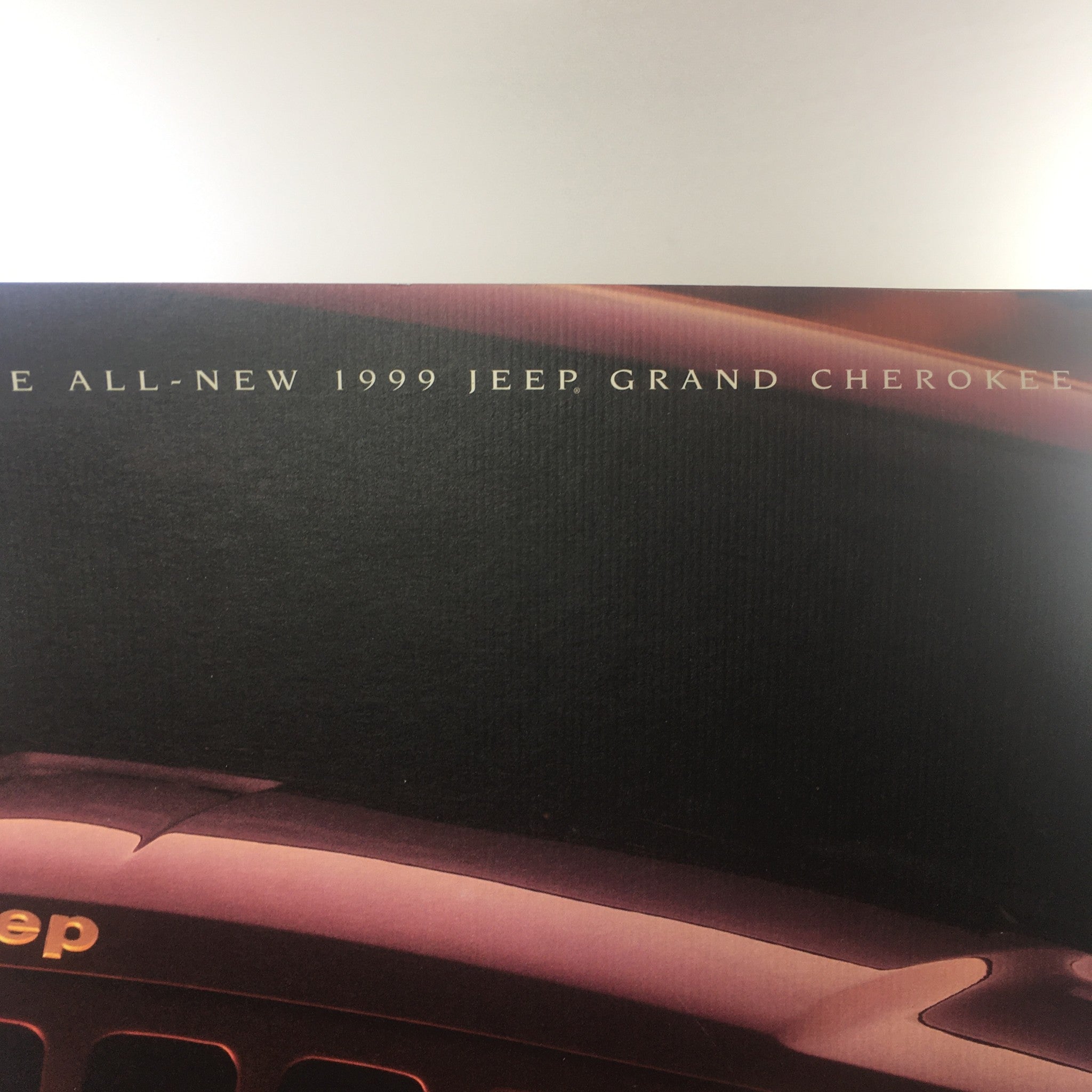 1999 Jeep Grand Cherokee SUV Dealership Car Auto Brochure Catalog