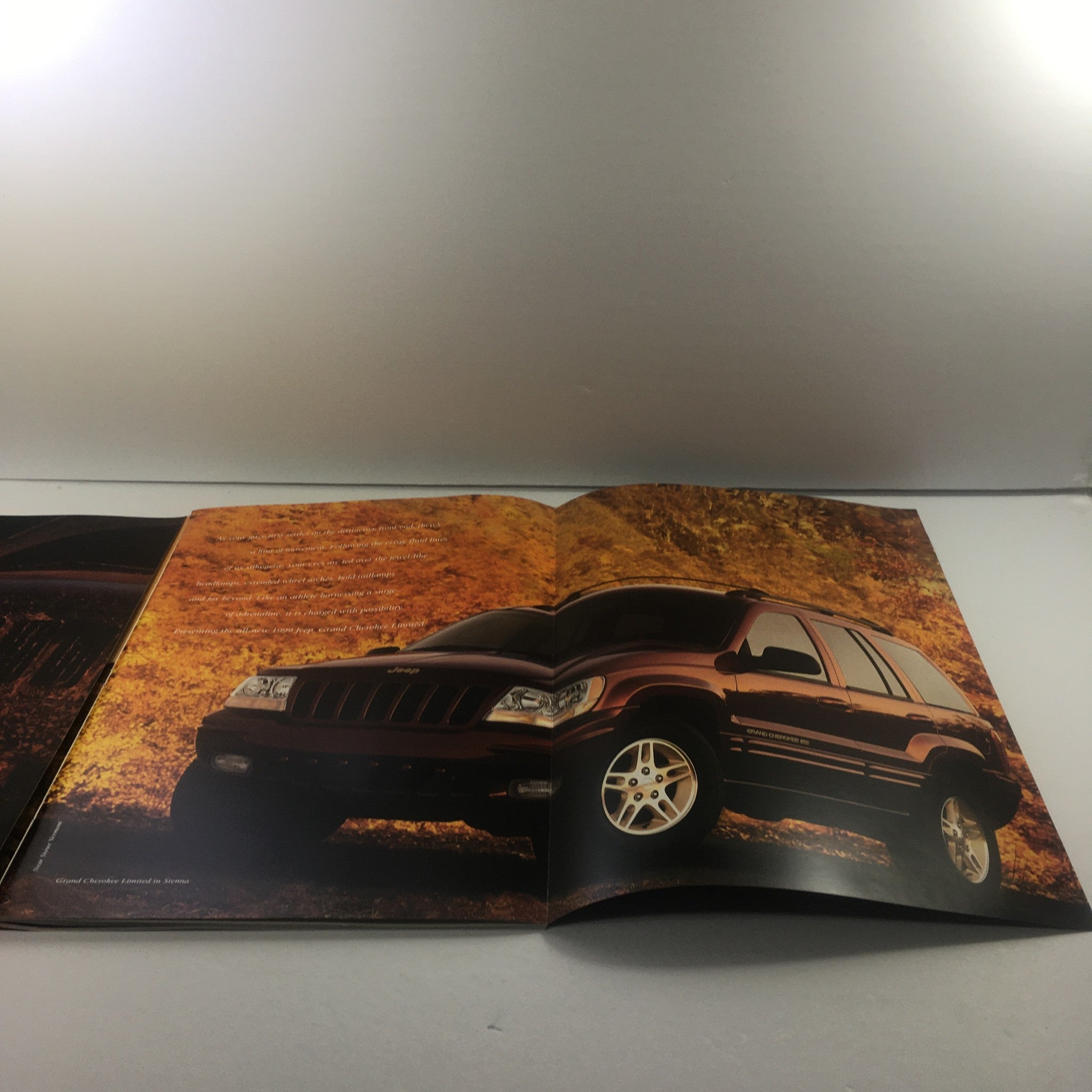 1999 Jeep Grand Cherokee SUV Dealership Car Auto Brochure Catalog