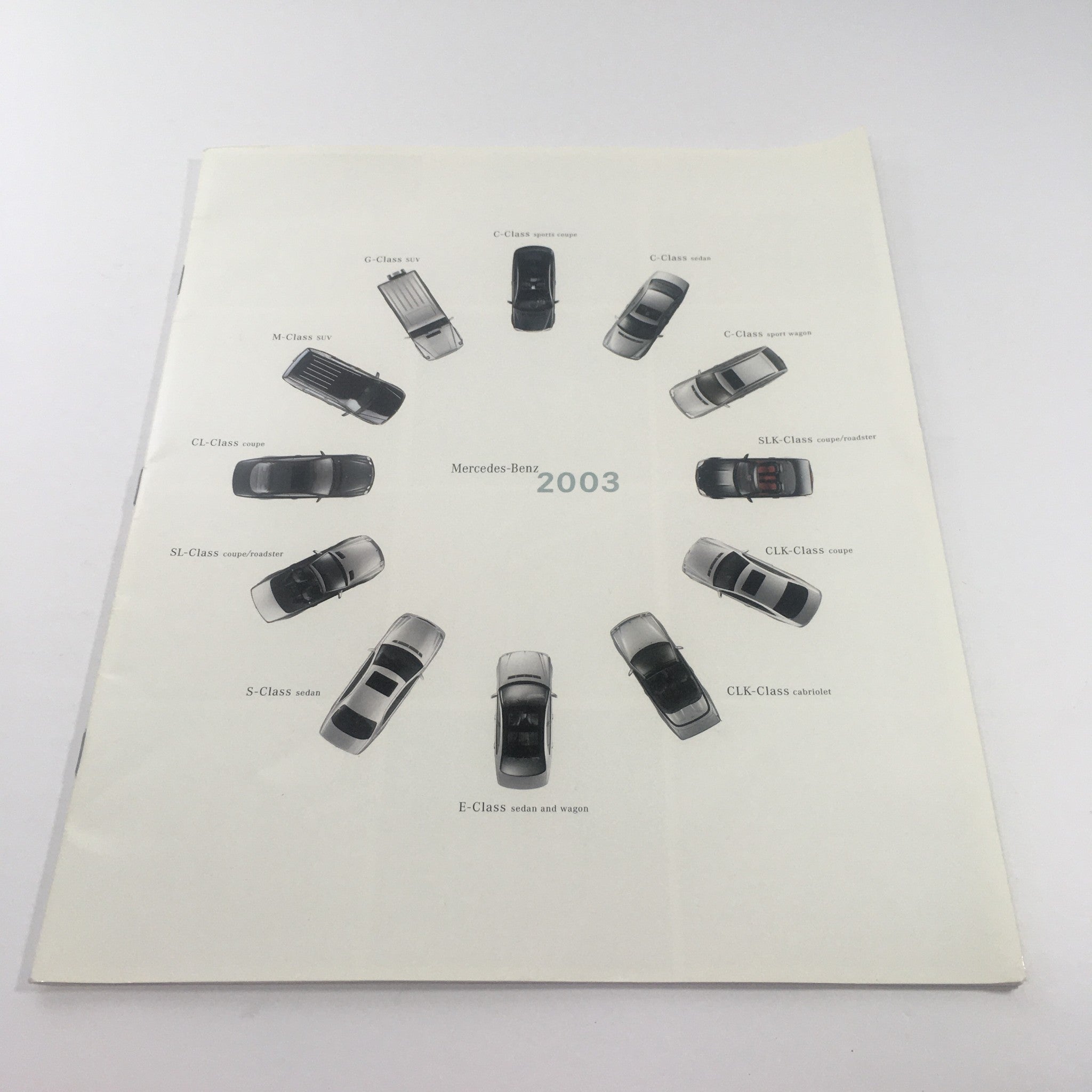 2003 Mercedes-Benz C-Class, SLK-Class Dealership Car Auto Brochure Catalog