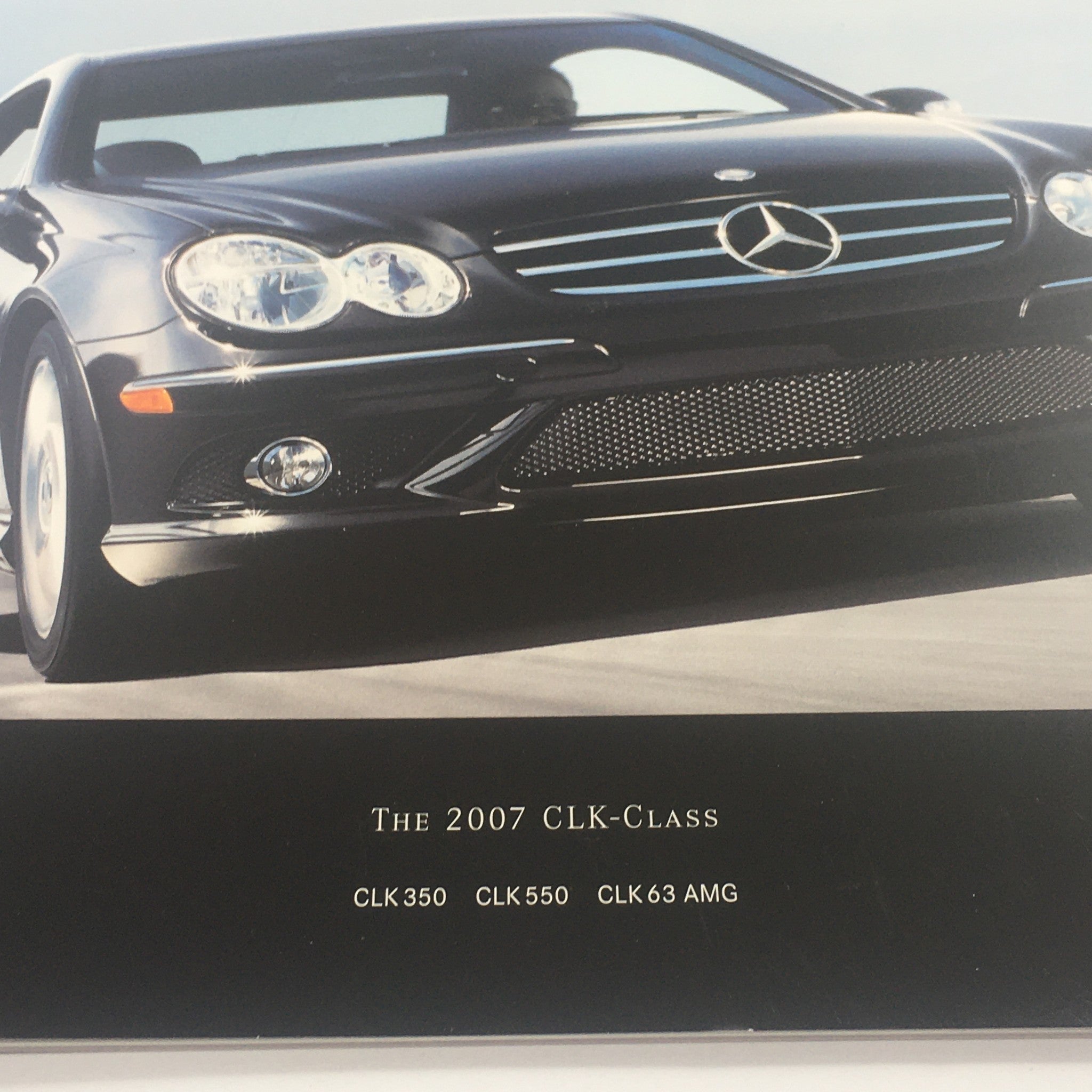 2007 Mercedes-Benz CLK-Class CLK 350-550-63 Dealership Car Auto Brochure Catalog