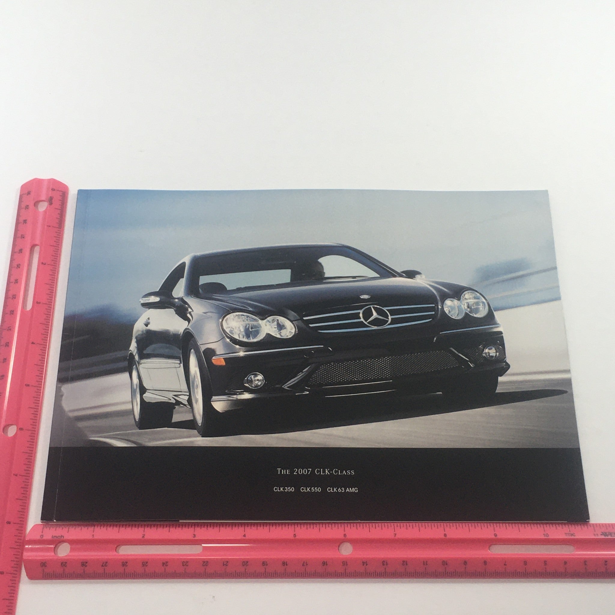 2007 Mercedes-Benz CLK-Class CLK 350-550-63 Dealership Car Auto Brochure Catalog