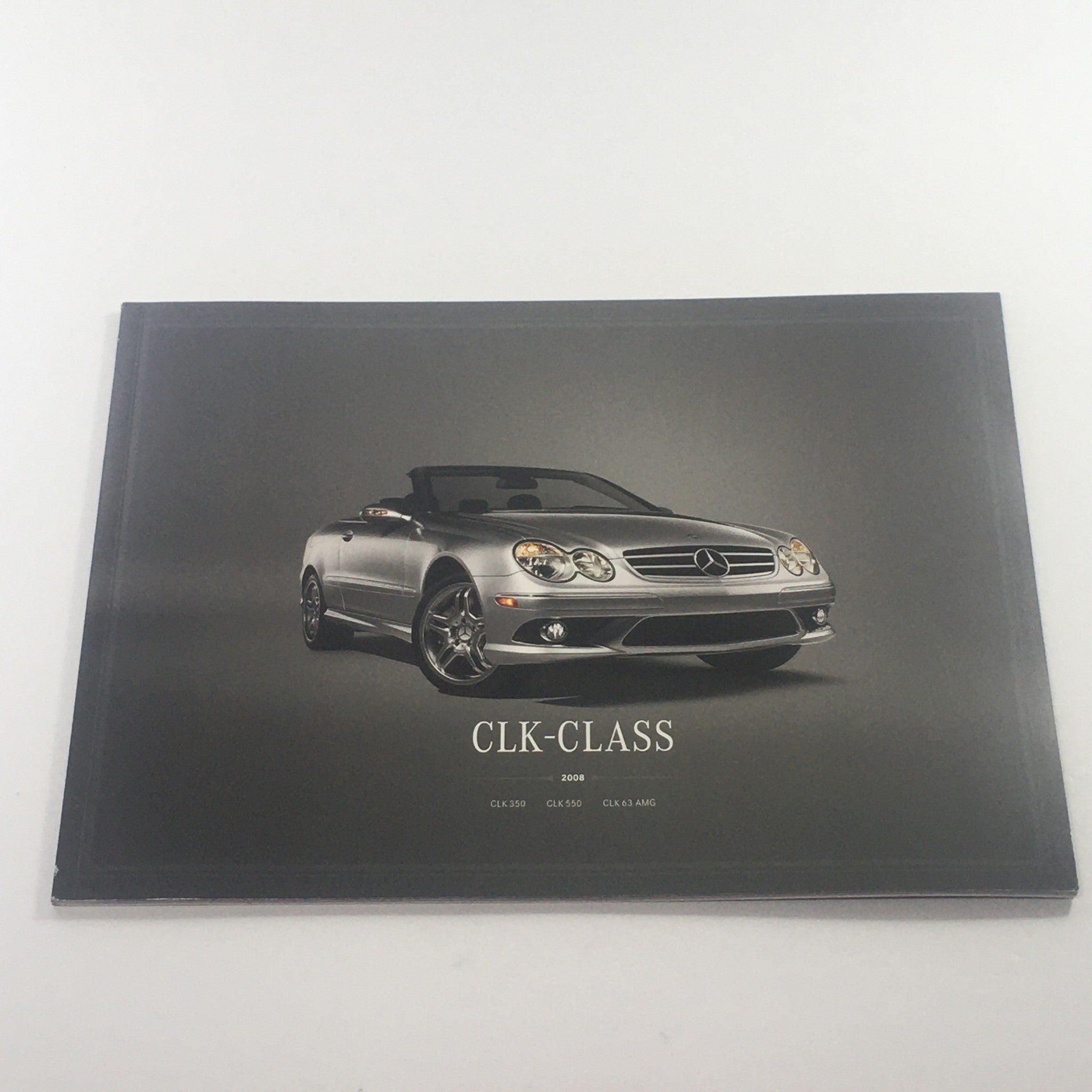 2008 Mercedes-Benz CLK-Class 350-550-63-AMG Dealership Car Auto Brochure Catalog