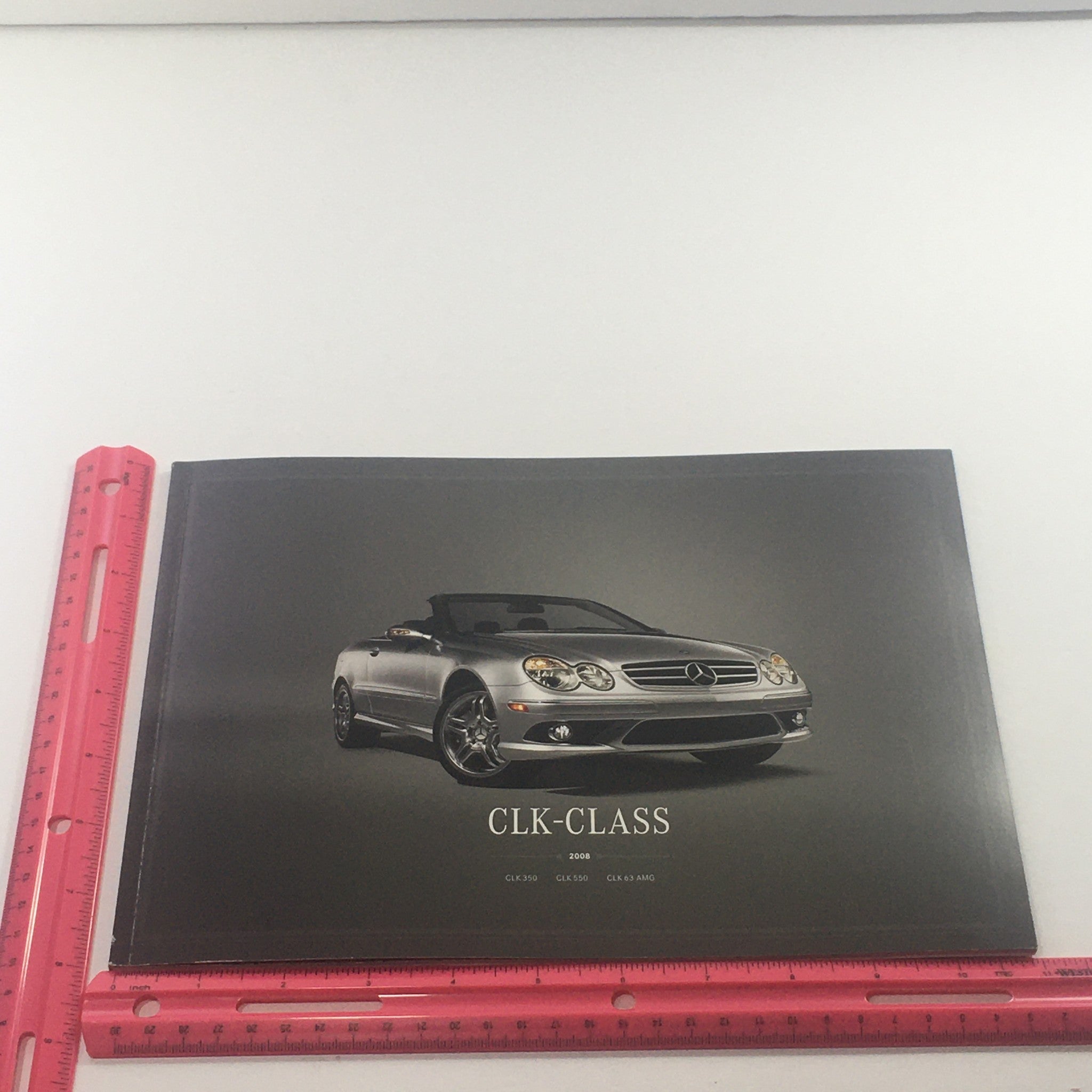 2008 Mercedes-Benz CLK-Class 350-550-63-AMG Dealership Car Auto Brochure Catalog