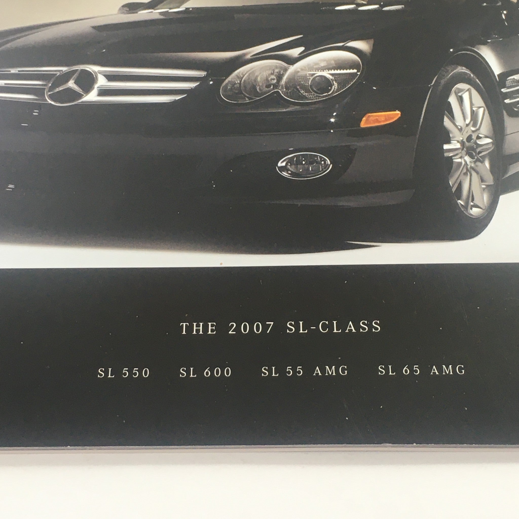 2007 Mercedes-Benz SL-Class 550-600-55-AMG Dealership Car Auto Brochure Catalog