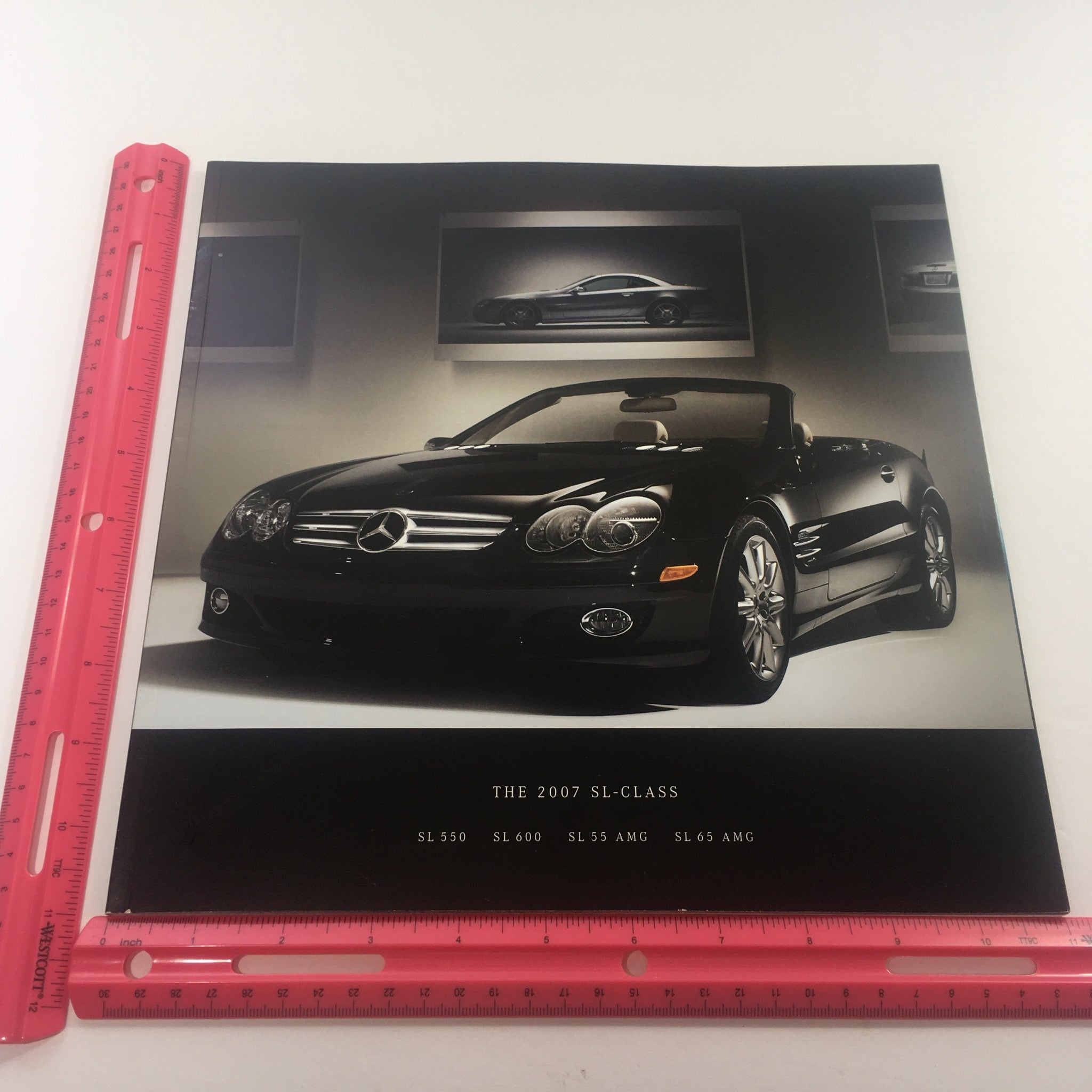 2007 Mercedes-Benz SL-Class 550-600-55-AMG Dealership Car Auto Brochure Catalog