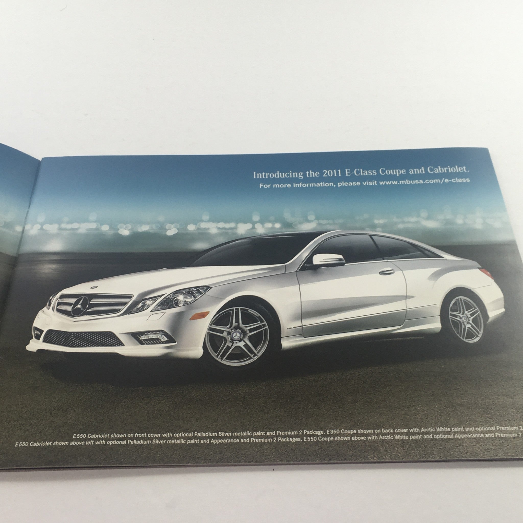 2011 Mercedes-Benz E-Class Coupe-Cabriolet Dealership Car Auto Brochure Catalog