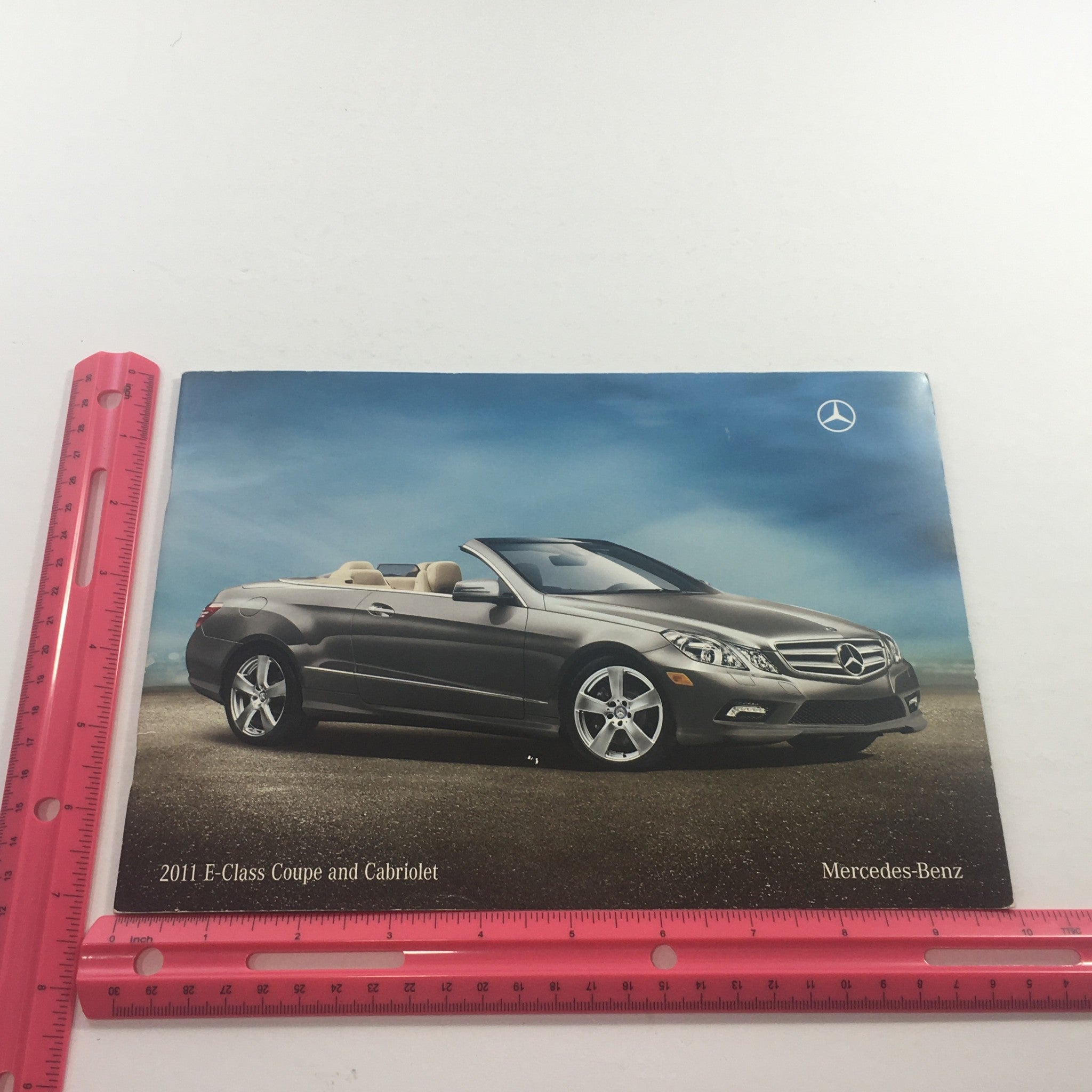 2011 Mercedes-Benz E-Class Coupe-Cabriolet Dealership Car Auto Brochure Catalog