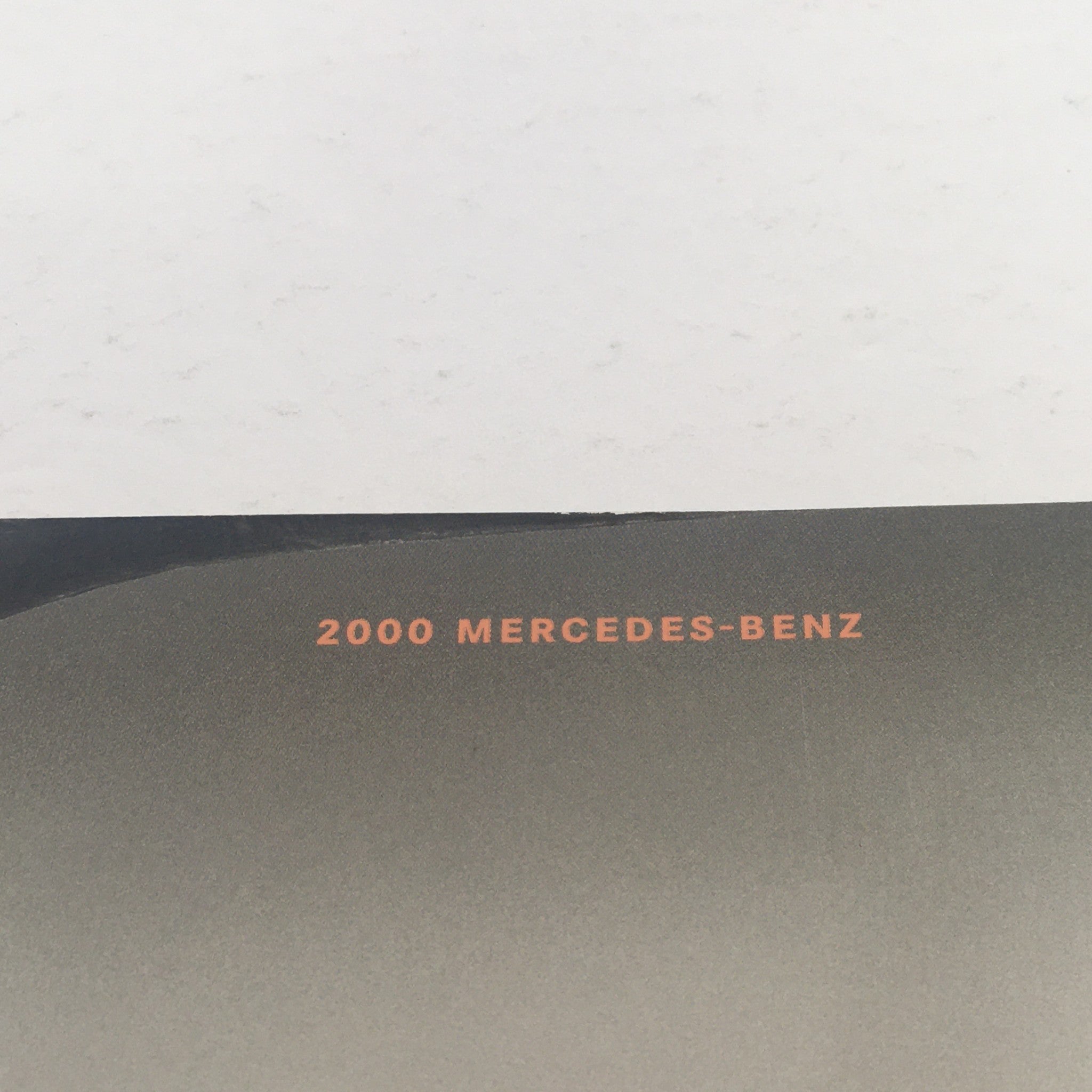 2000 Mercedes-Benz CLK-Class Dealership Car Auto Brochure Catalog