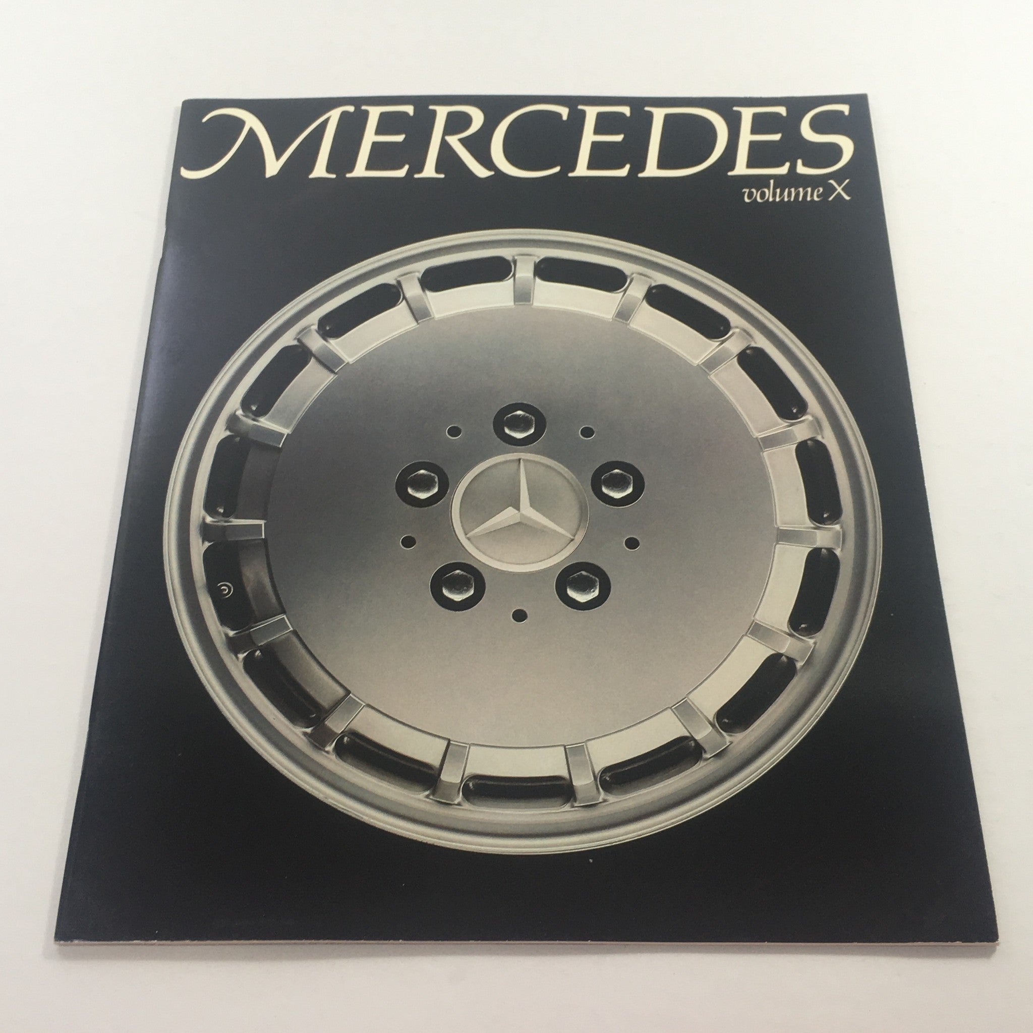 1984 Mercedes Volume X V-8 Automobile Dealership Car Auto Brochure Catalog