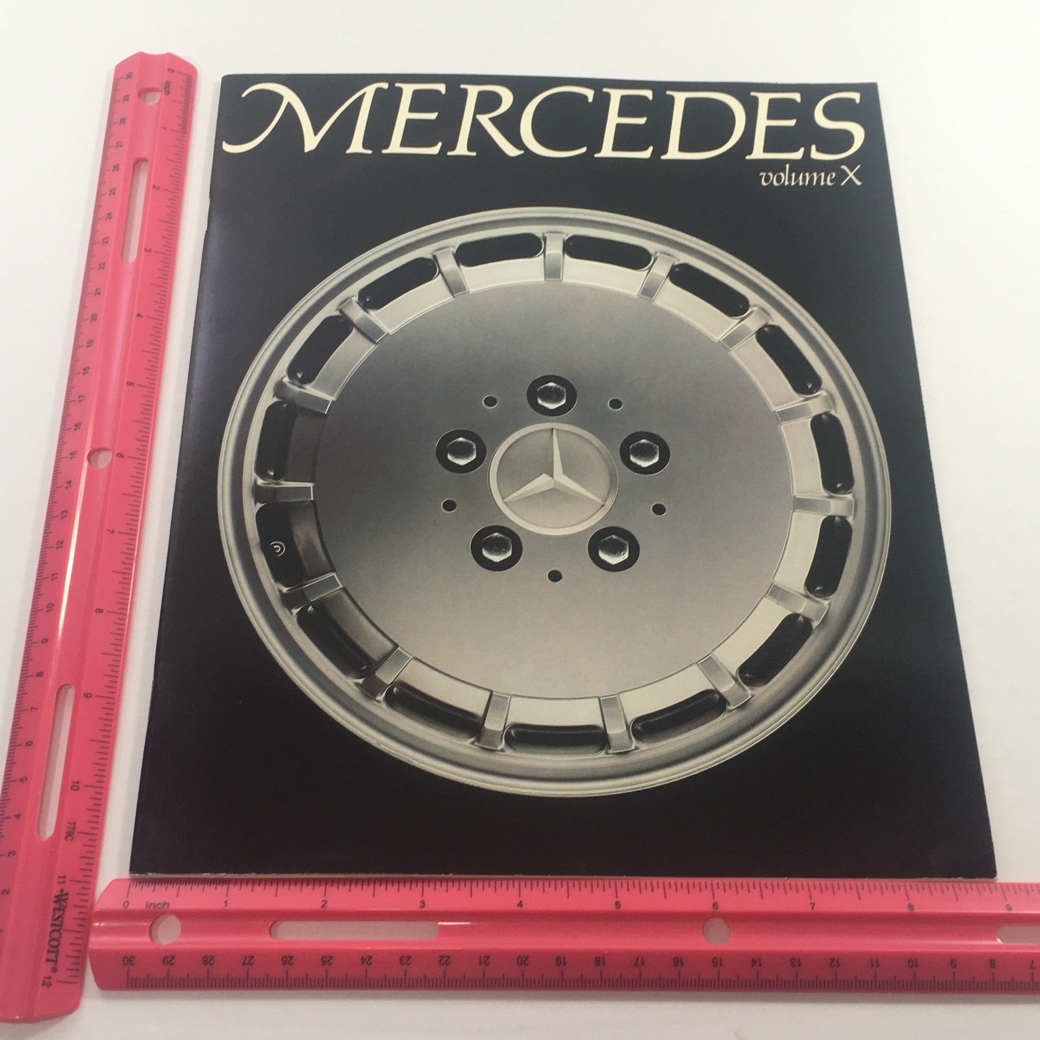 1984 Mercedes Volume X V-8 Automobile Dealership Car Auto Brochure Catalog