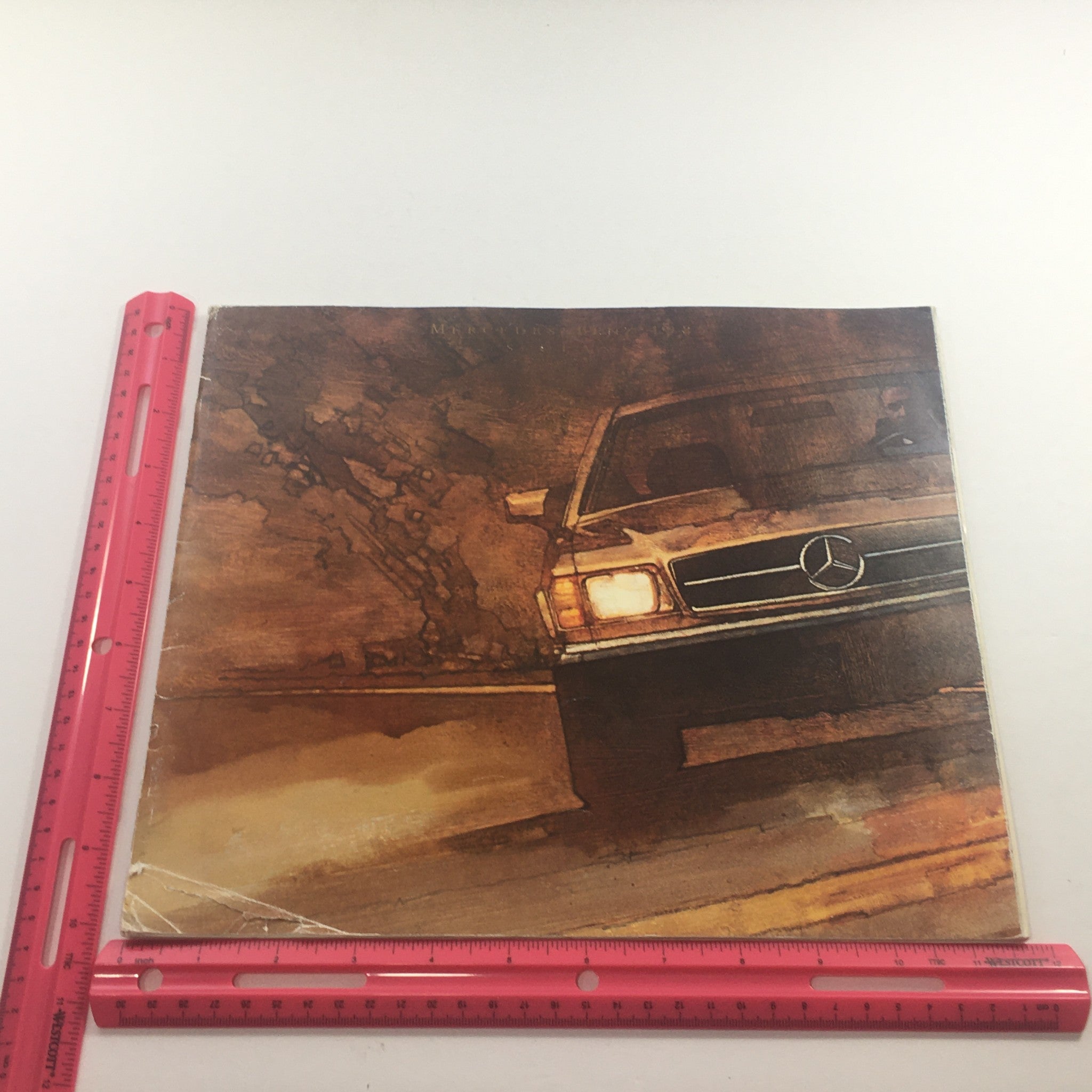 1985 Mercedes-Benz 500 SEL Sedan Dealership Car Auto Brochure Catalog