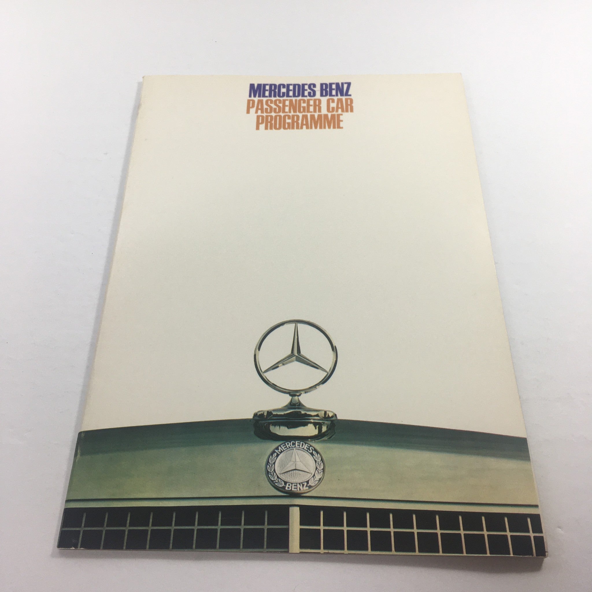 1960s Mercedes-Benz 200-D 220-D passenger programme Car Auto Brochure Catalog