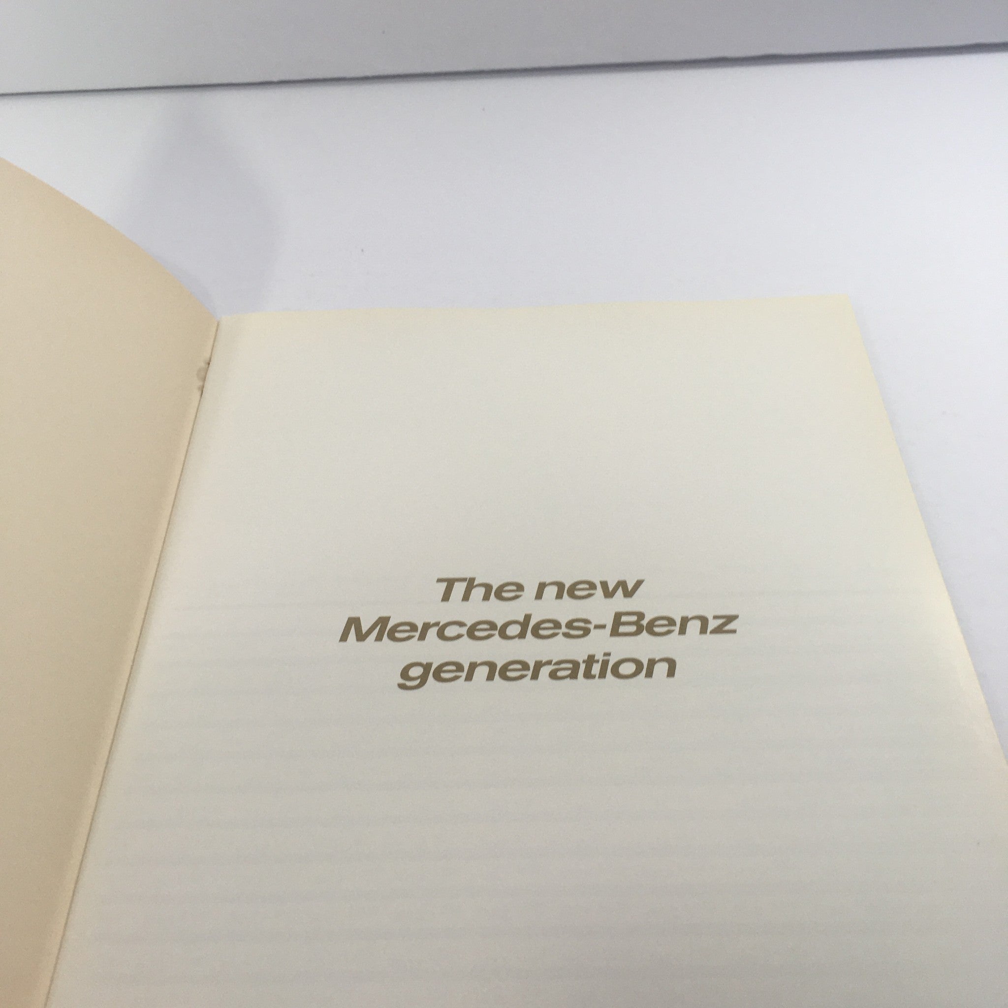 1960s Mercedes-Benz 200-D 220-D passenger programme Car Auto Brochure Catalog