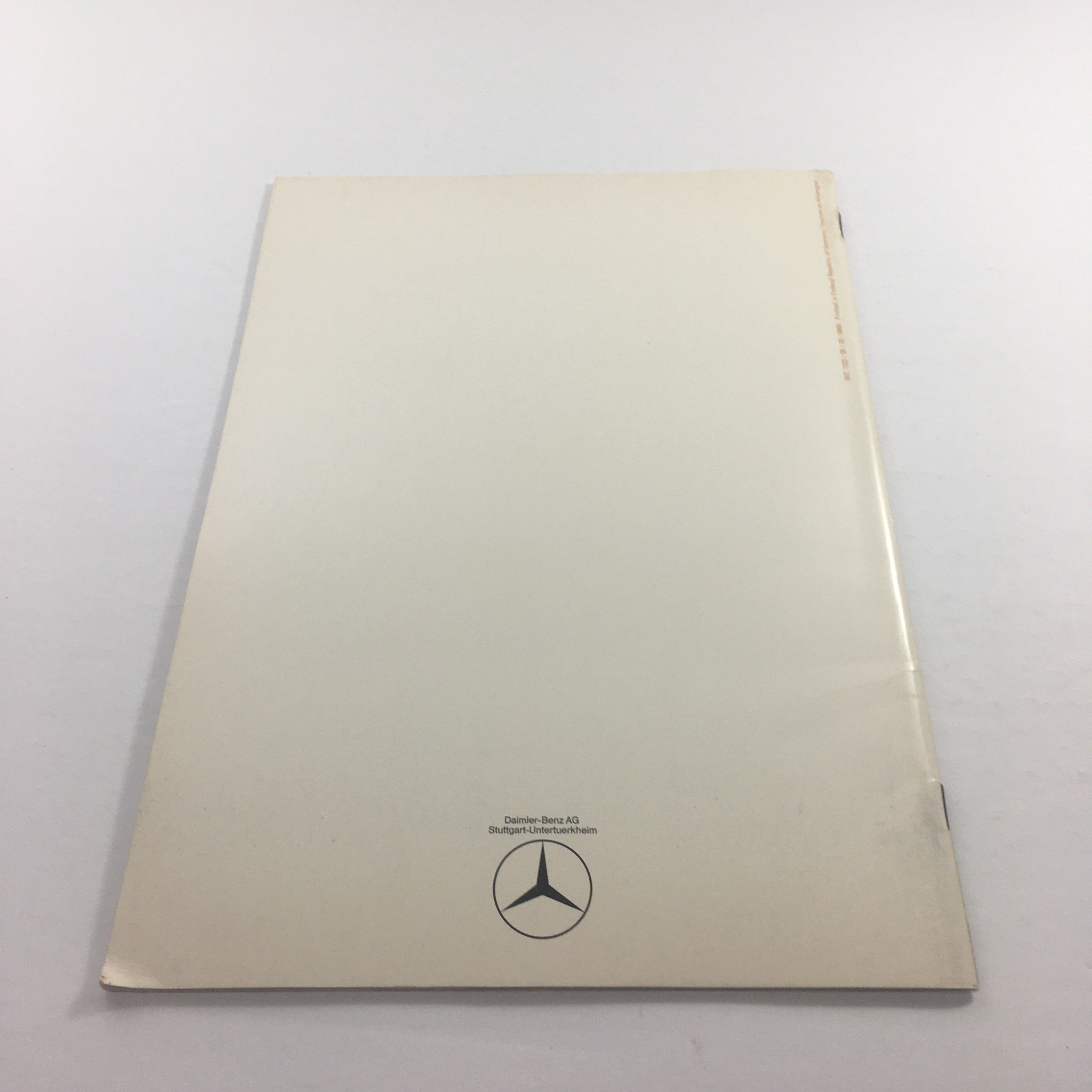 1960s Mercedes-Benz 200-D 220-D passenger programme Car Auto Brochure Catalog