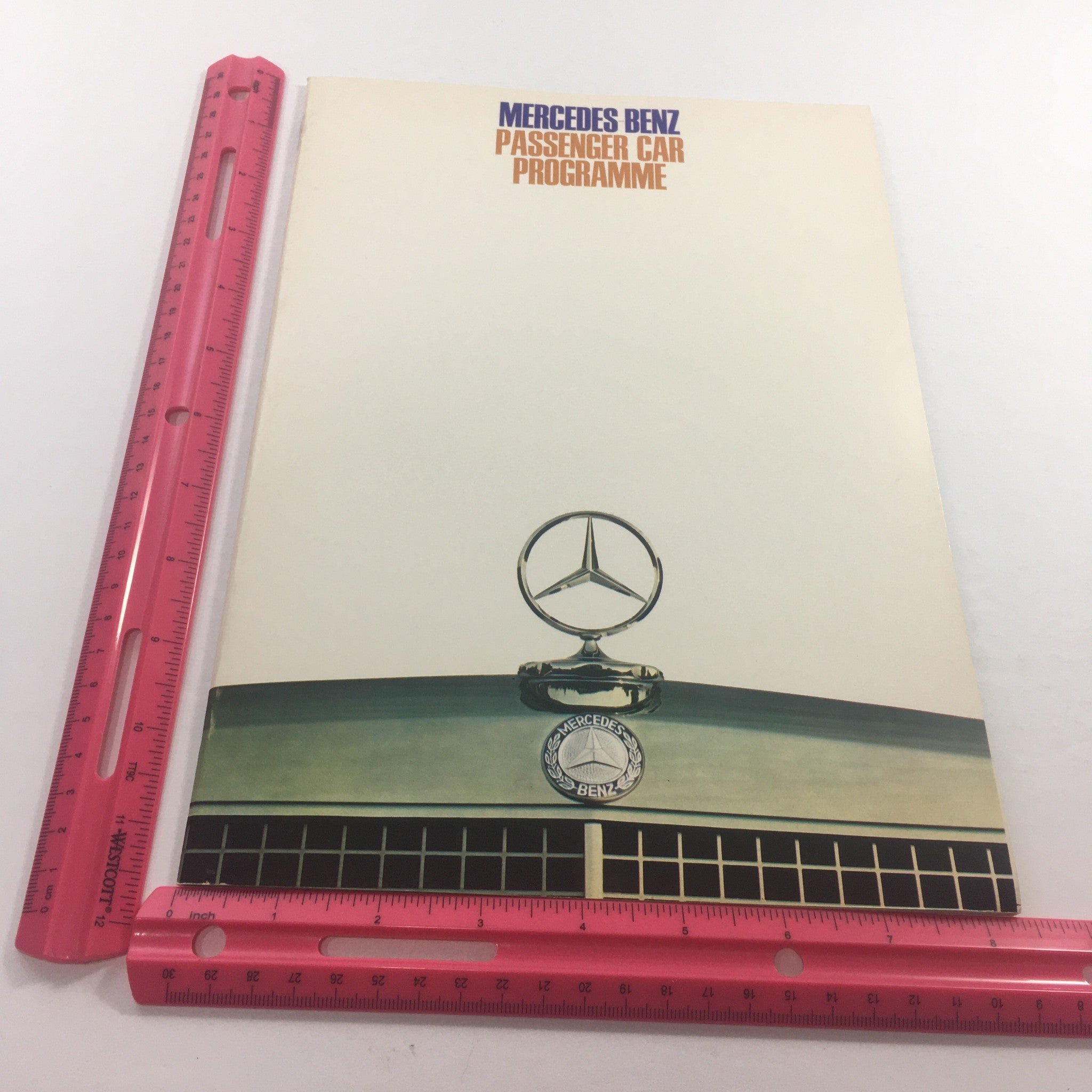 1960s Mercedes-Benz 200-D 220-D passenger programme Car Auto Brochure Catalog