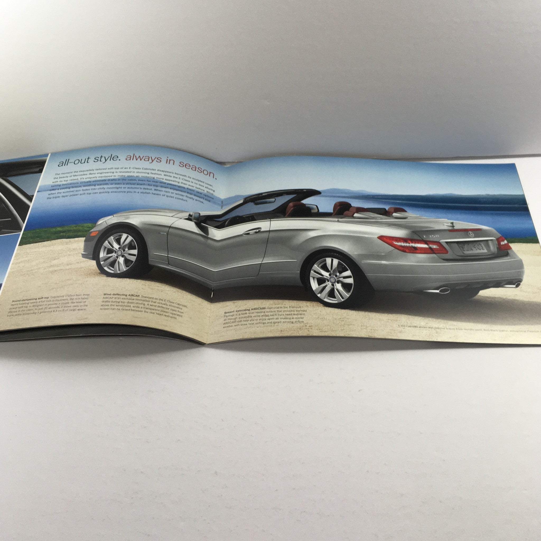 2012 Mercedes-Benz E-Class Coupe/Cabriolet Dealership Car Auto Brochure Catalog