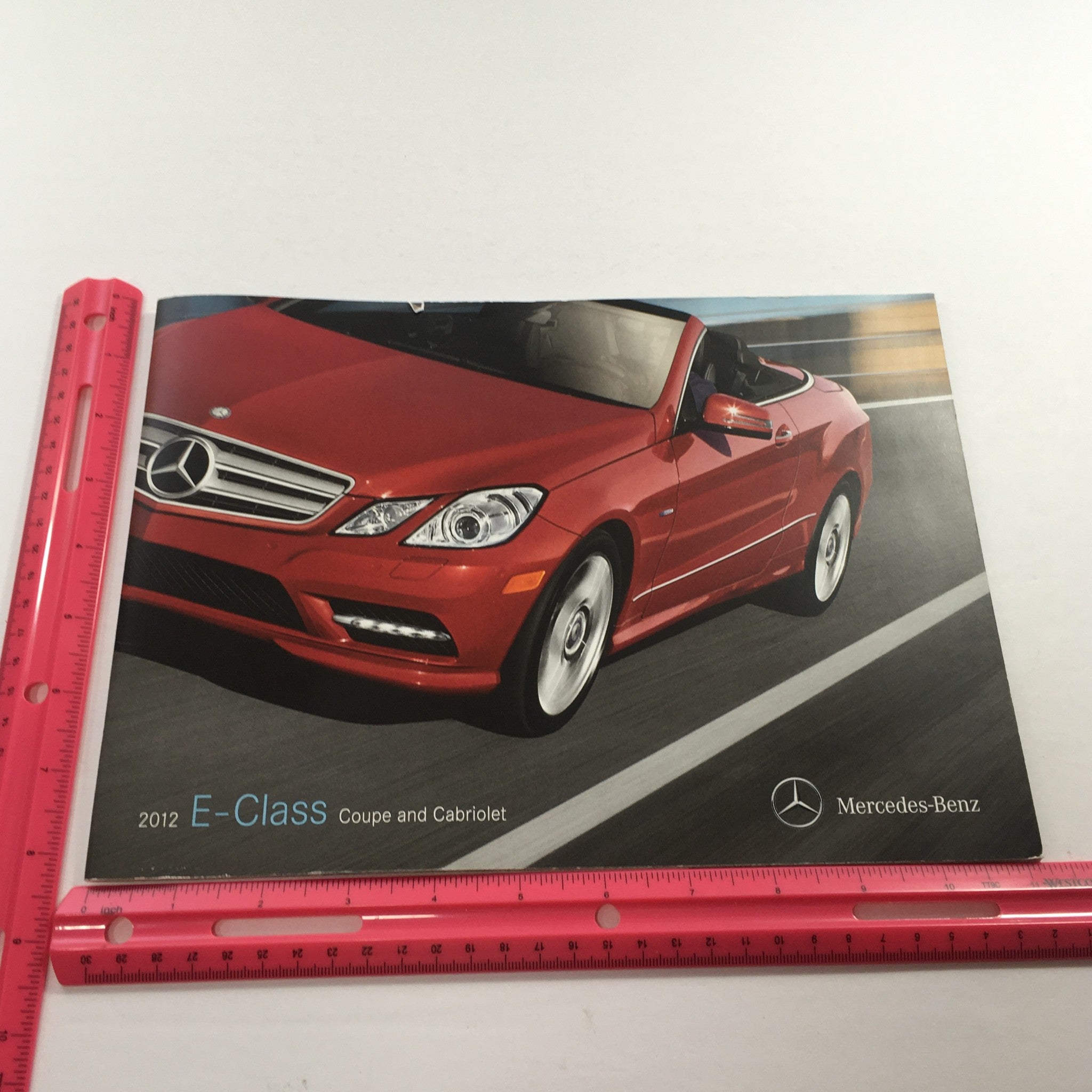 2012 Mercedes-Benz E-Class Coupe/Cabriolet Dealership Car Auto Brochure Catalog