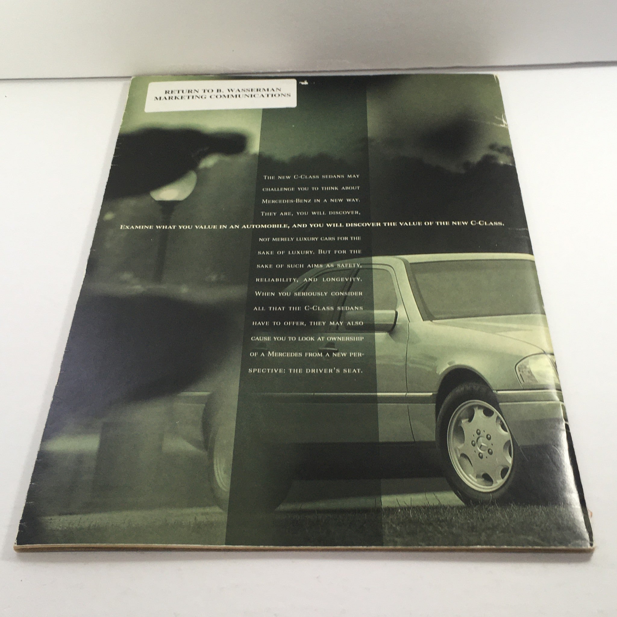 1994 Mercedes-Benz Entirely New C Class Dealership Car Auto Brochure Catalog