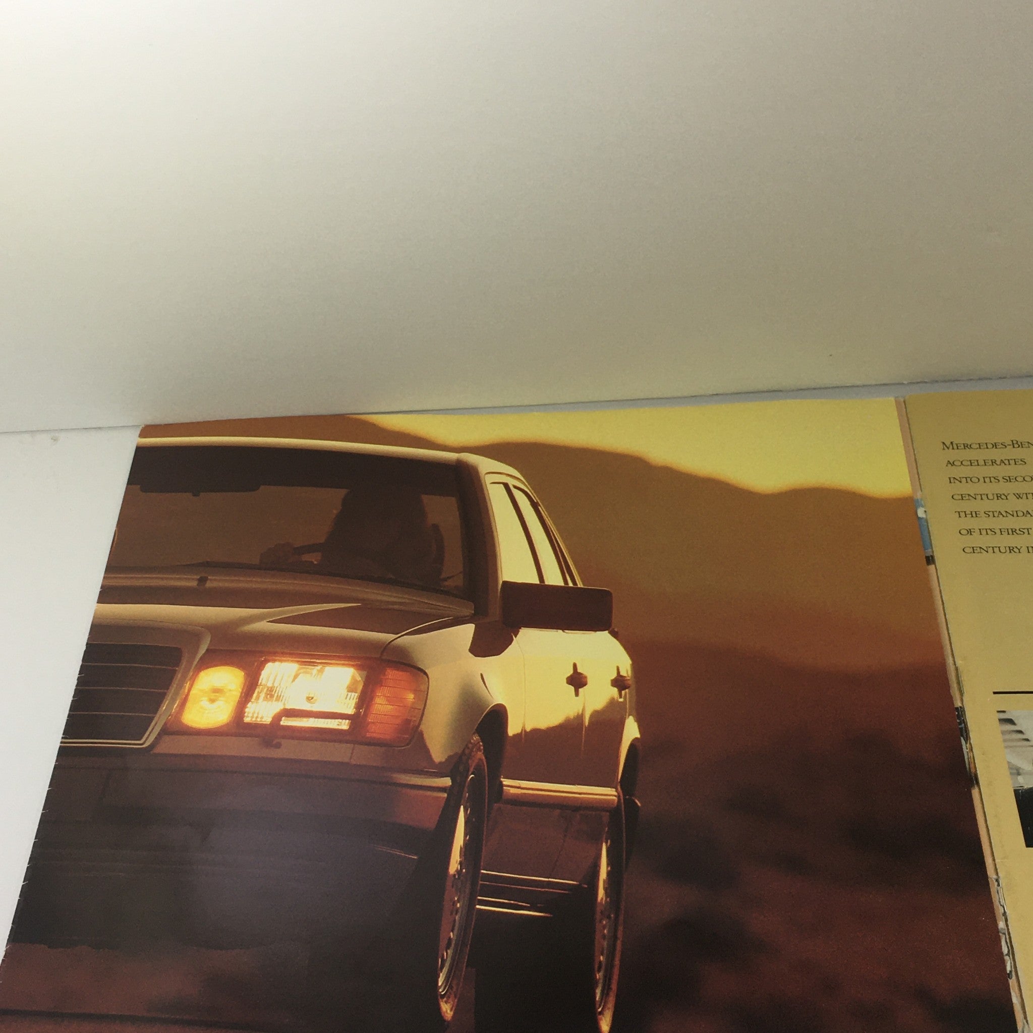 1986 Mercedes-Benz 300-Class Sedan Dealership Car Auto Brochure Catalog