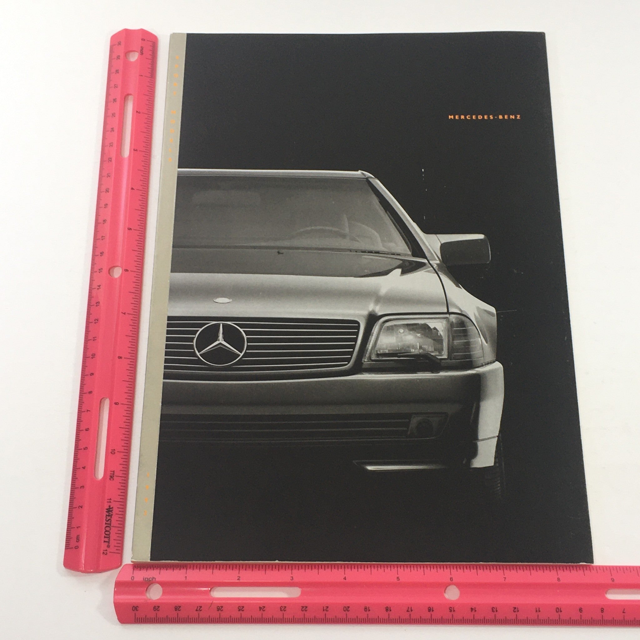 1992 Mercedes-Benz Sports Model 500 SL Dealership Car Auto Brochure Catalog