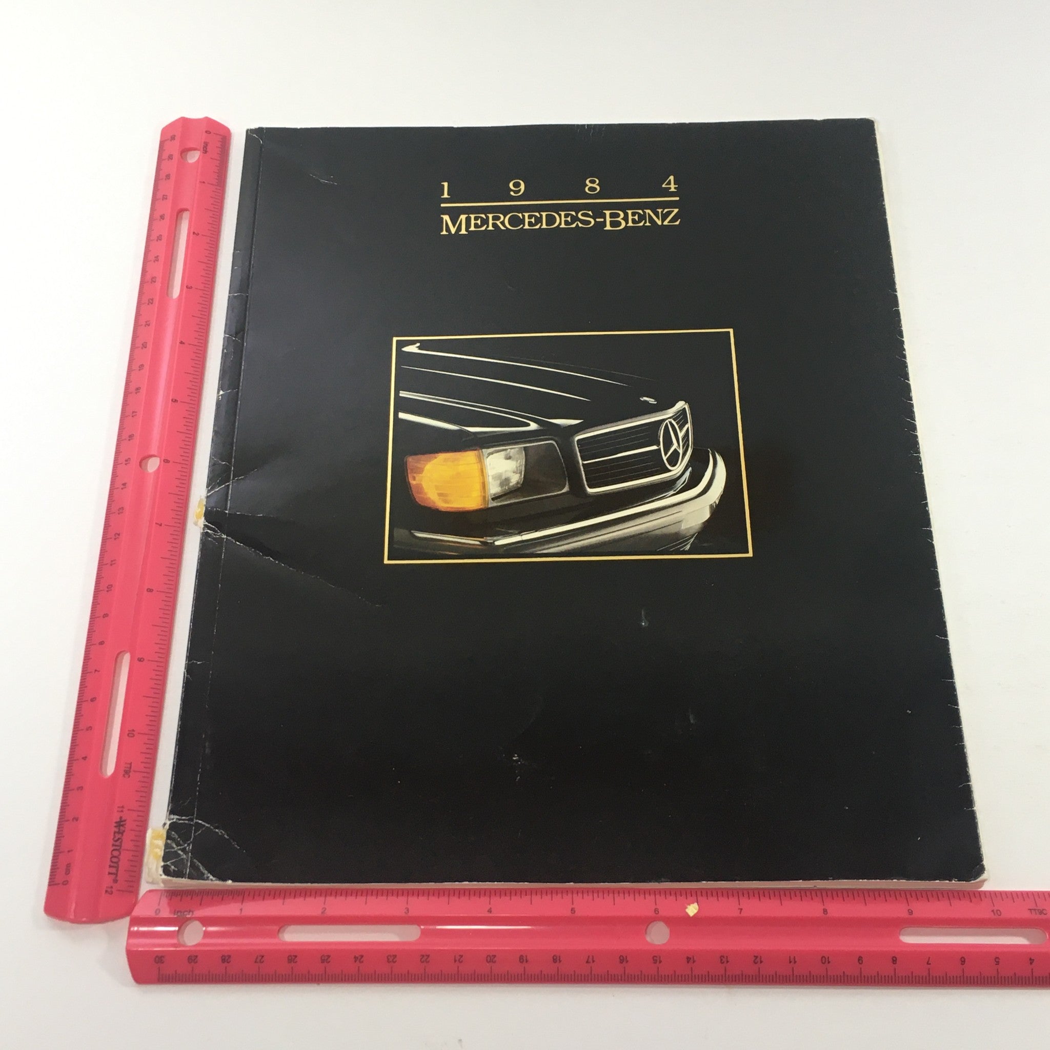 1984 Mercedes-Benz 190E 2.3/190D 2.2 Sedans Dealership Car Auto Brochure Catalog