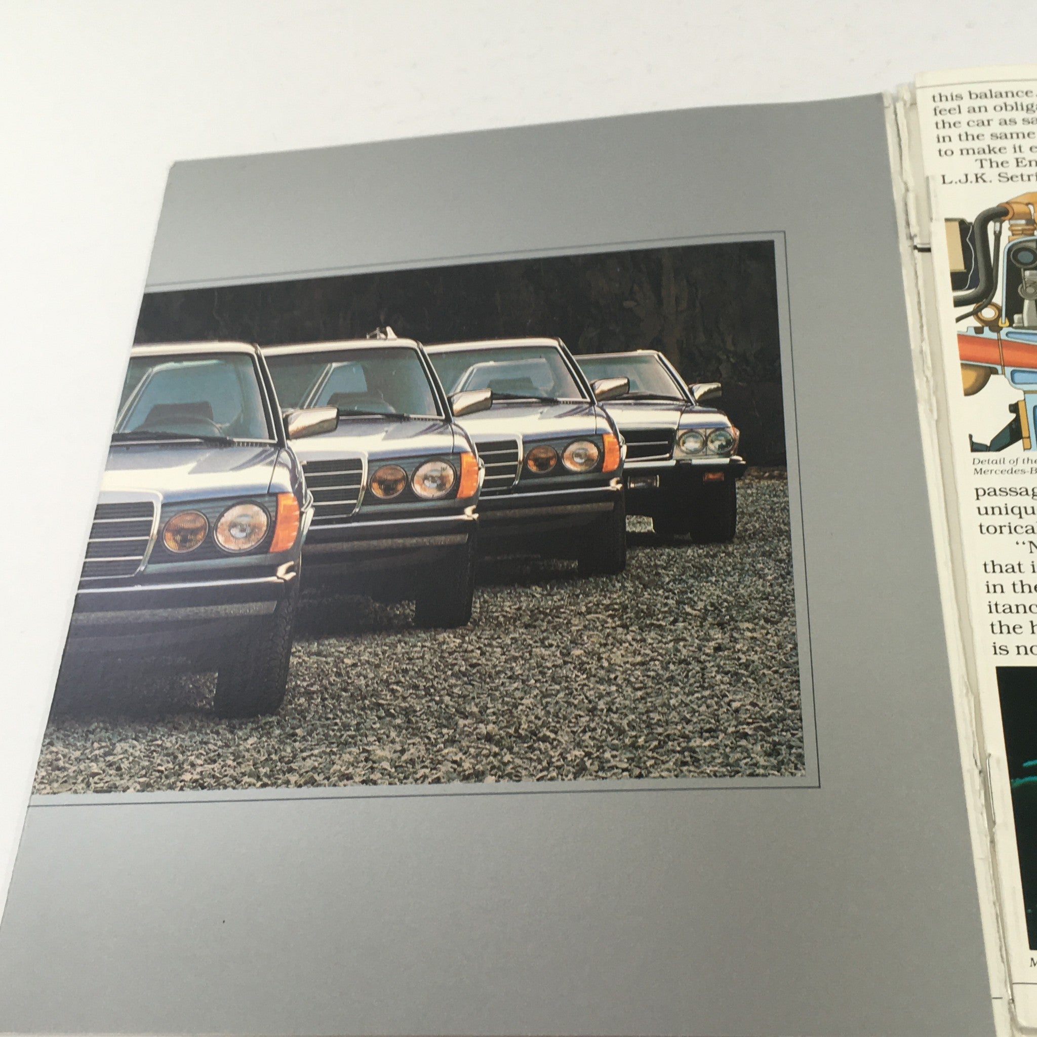 1983 Mercedes-Benz 300 CD/300 SD/380 SEL Dealership Car Auto Brochure Catalog