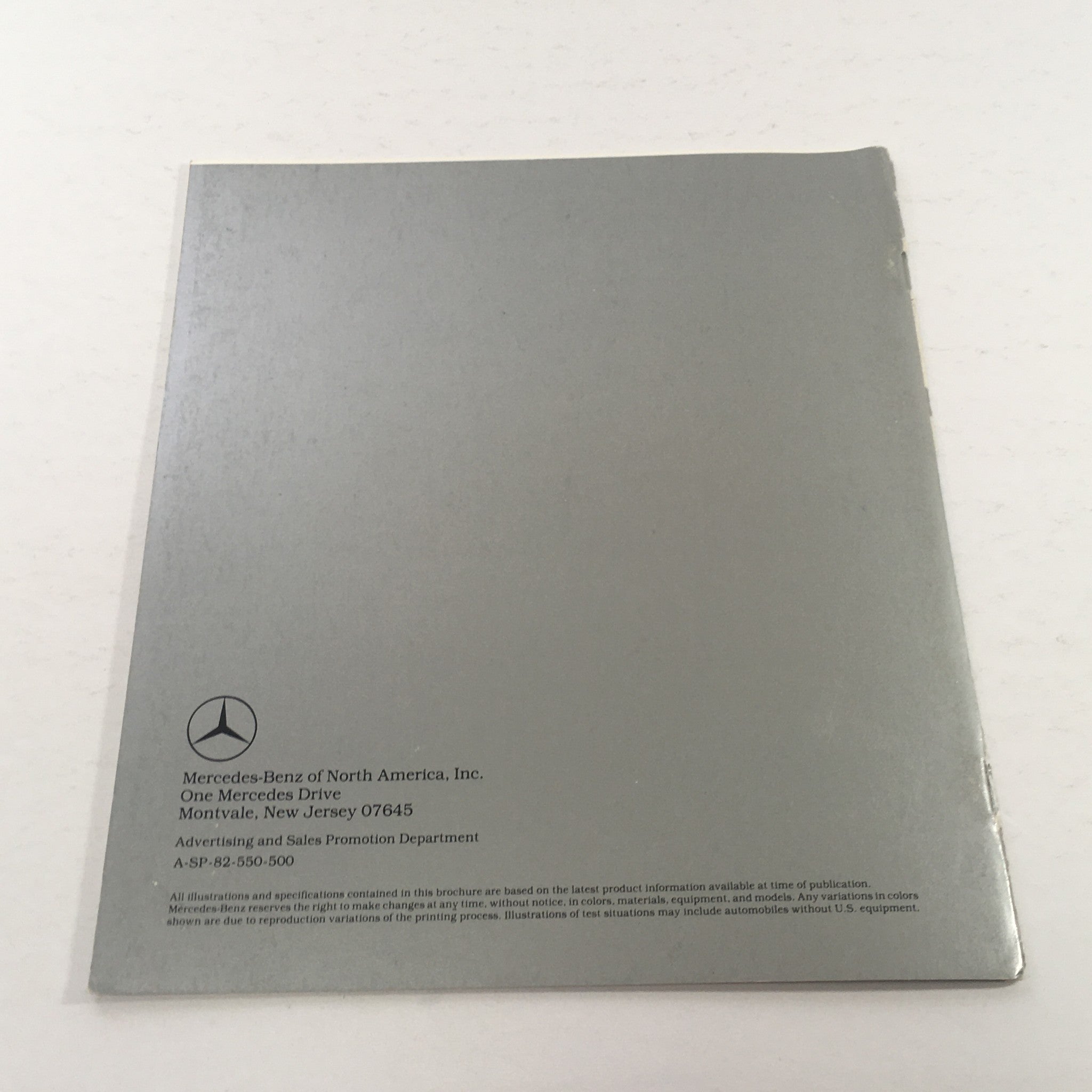 1983 Mercedes-Benz 300 CD/300 SD/380 SEL Dealership Car Auto Brochure Catalog