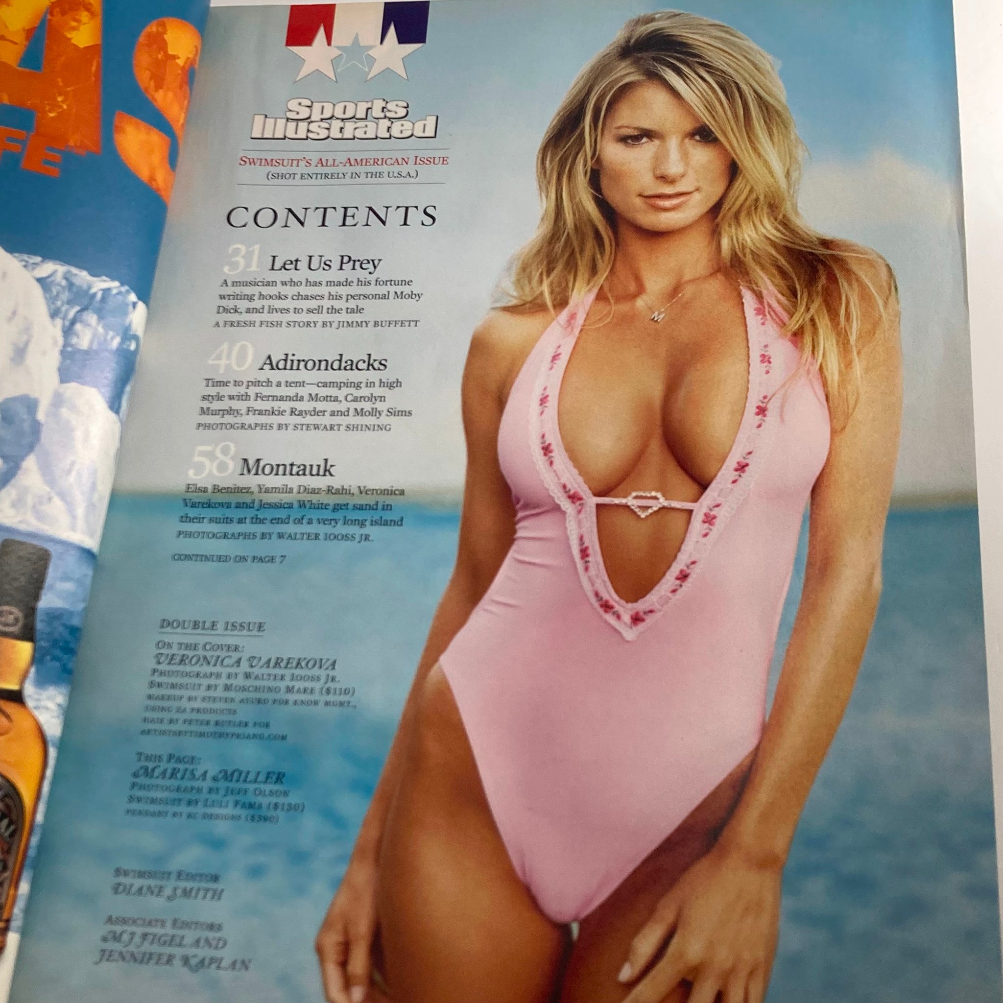 Sports Illustrated Magazine Winter 2004 Veronica Varekova Swimsuit Issue