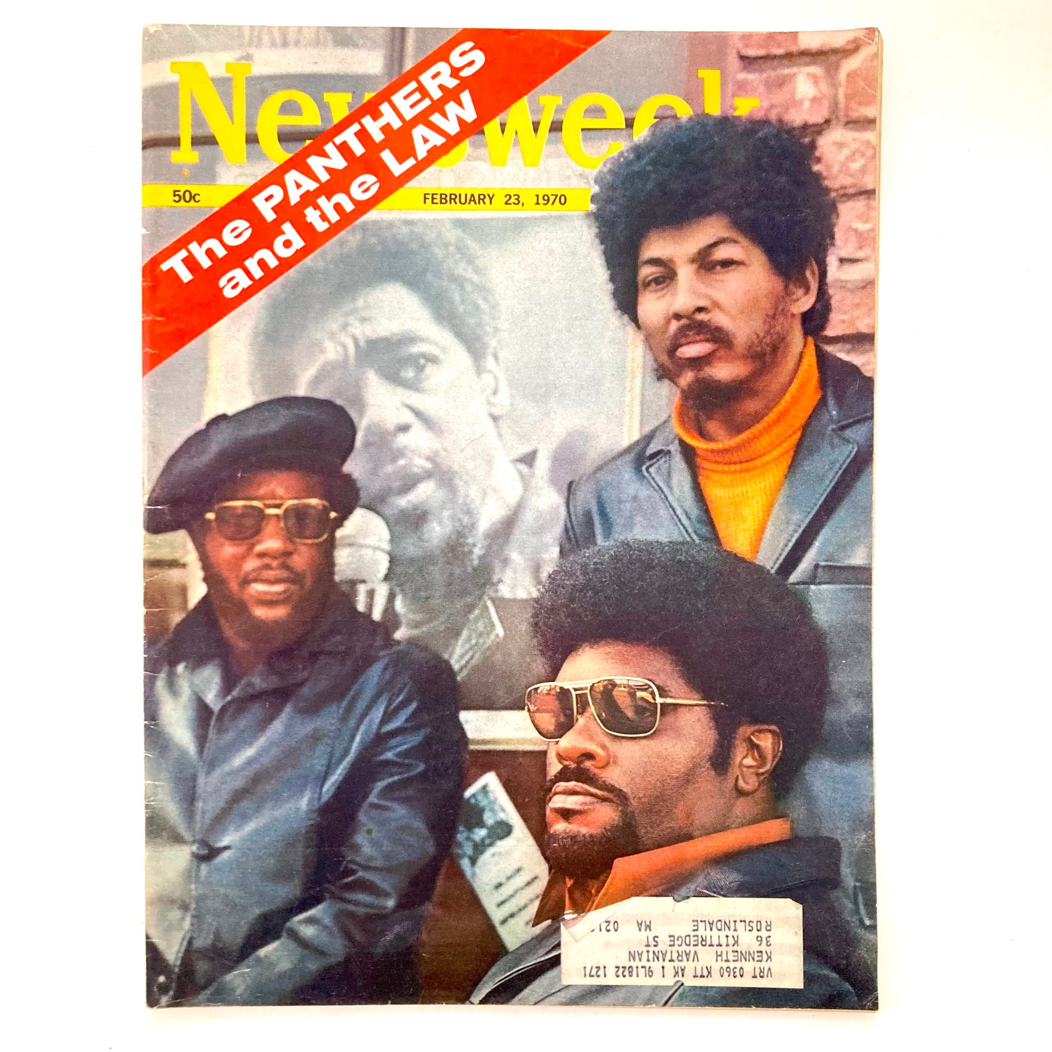 VTG Newsweek Magazine February 23 1970 The Panthers and The Law