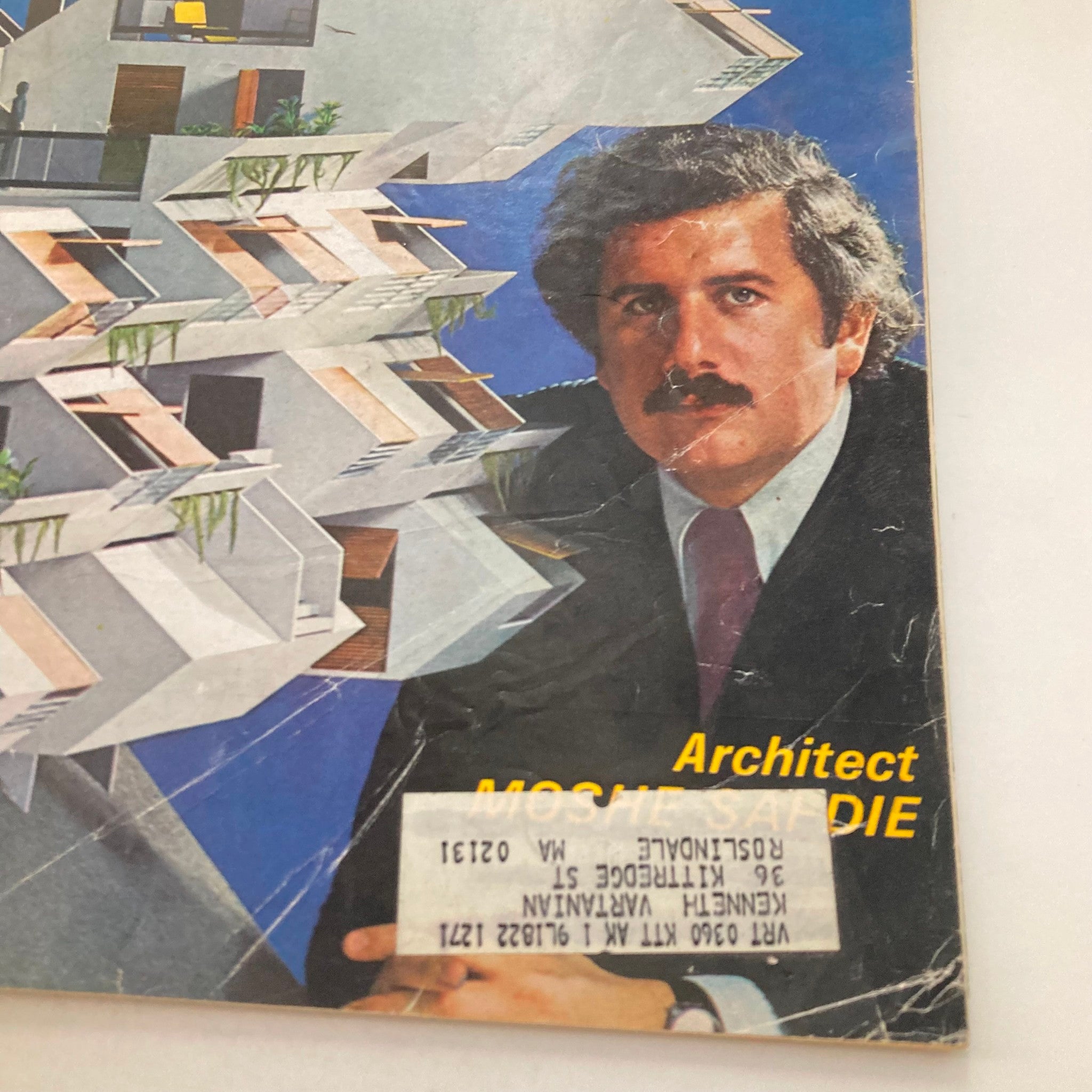 VTG Newsweek Magazine April 19 1971 Architect Moshe Safdie GD Interior