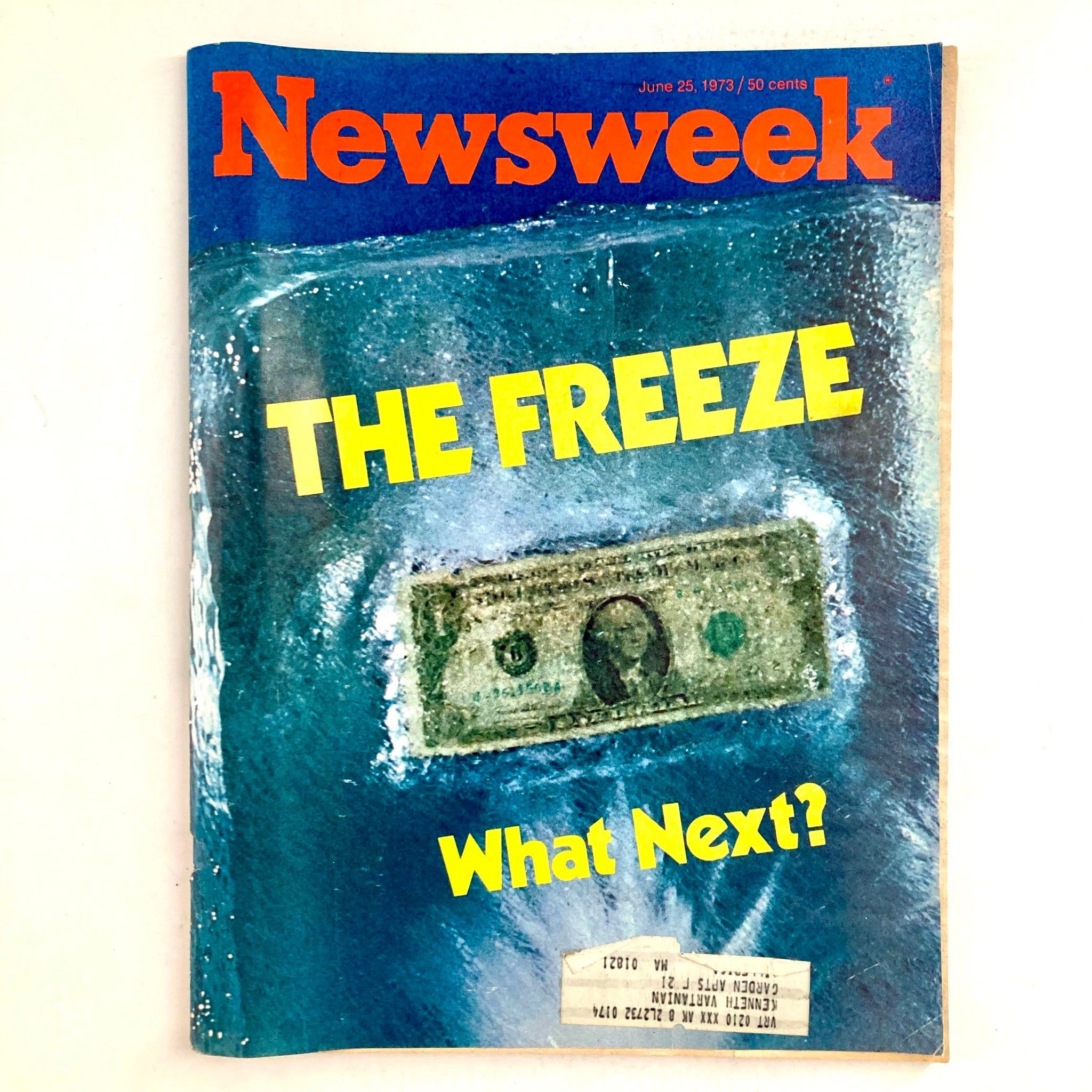 VTG Newsweek Magazine June 25 1973 The Freeze Dollar What Next?