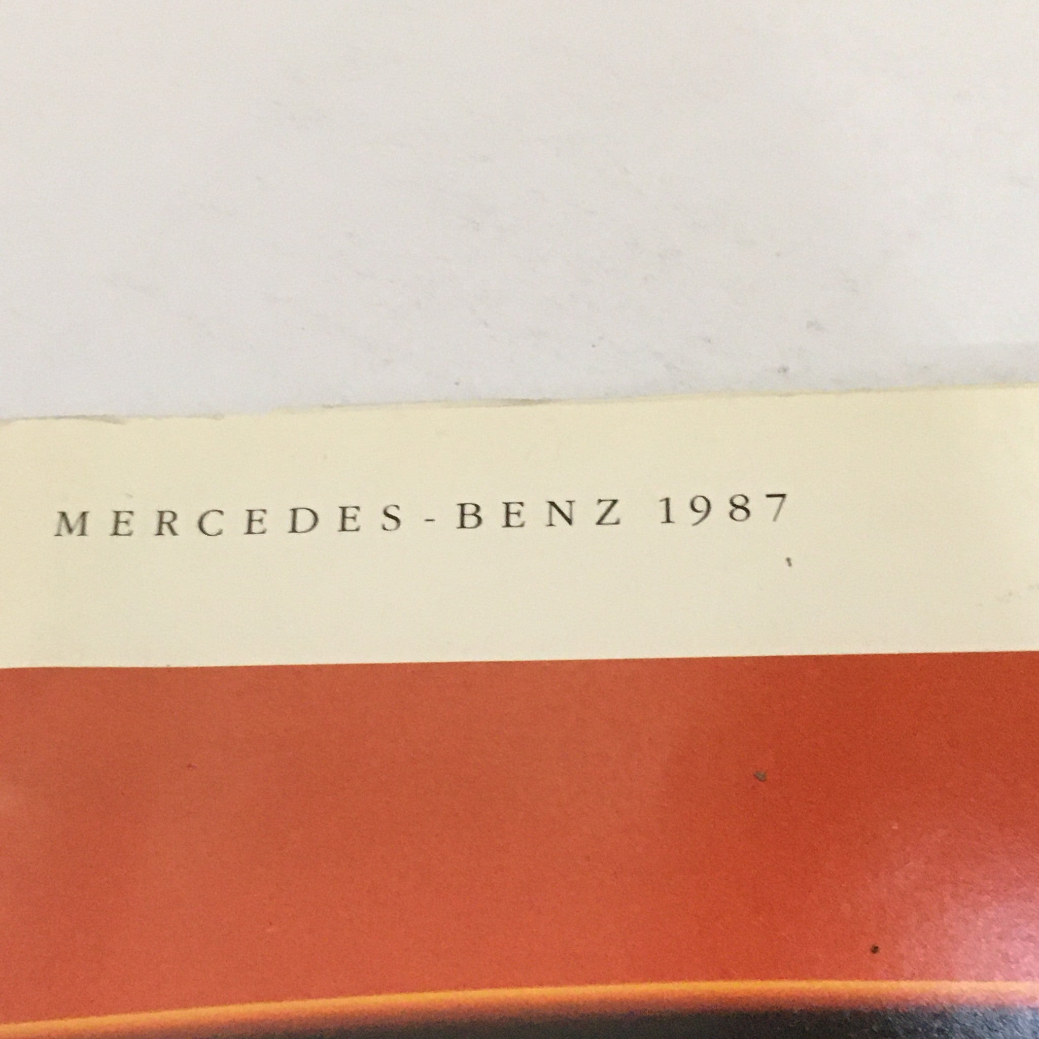 1987 Mercedes-Benz 190-Class Dealership Car Auto Brochure Catalog