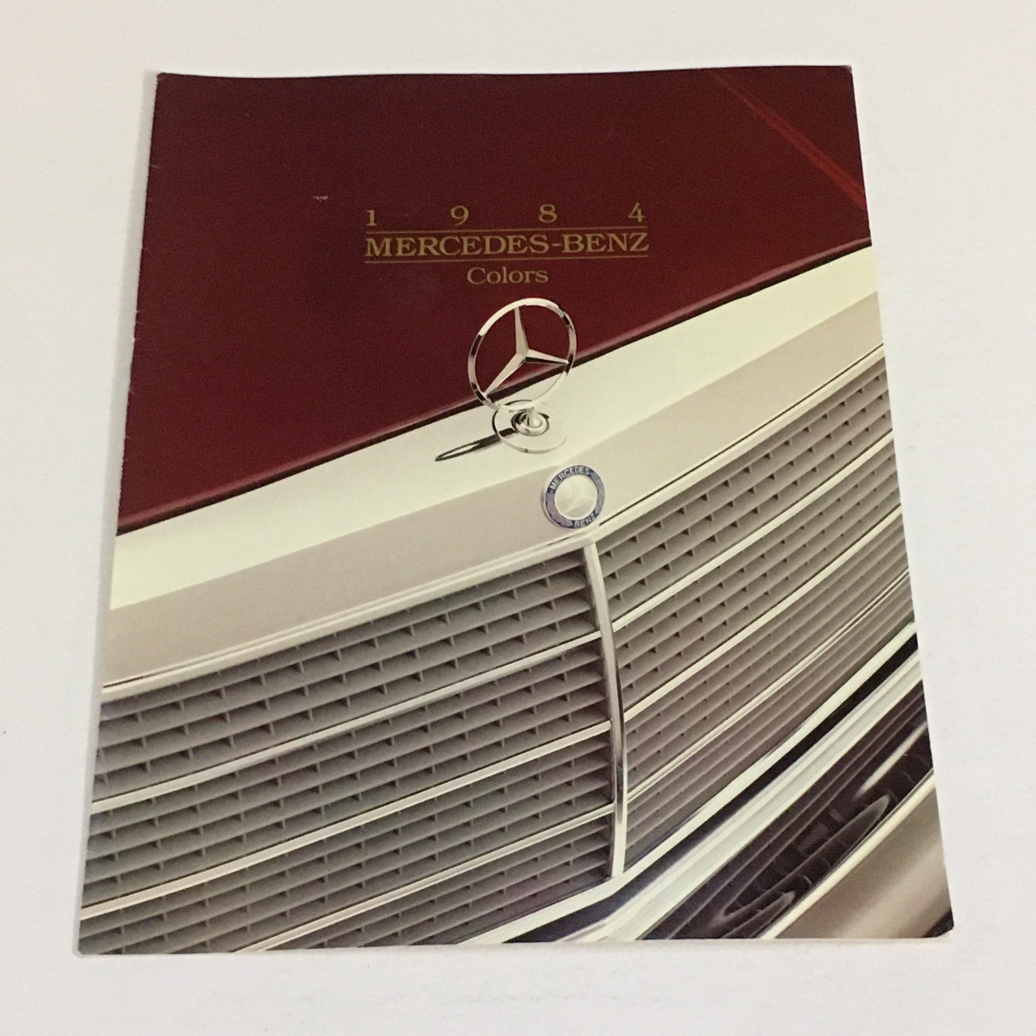 1984 Mercedes-Benz Colors Paintwork Dealership Car Auto Brochure Catalog