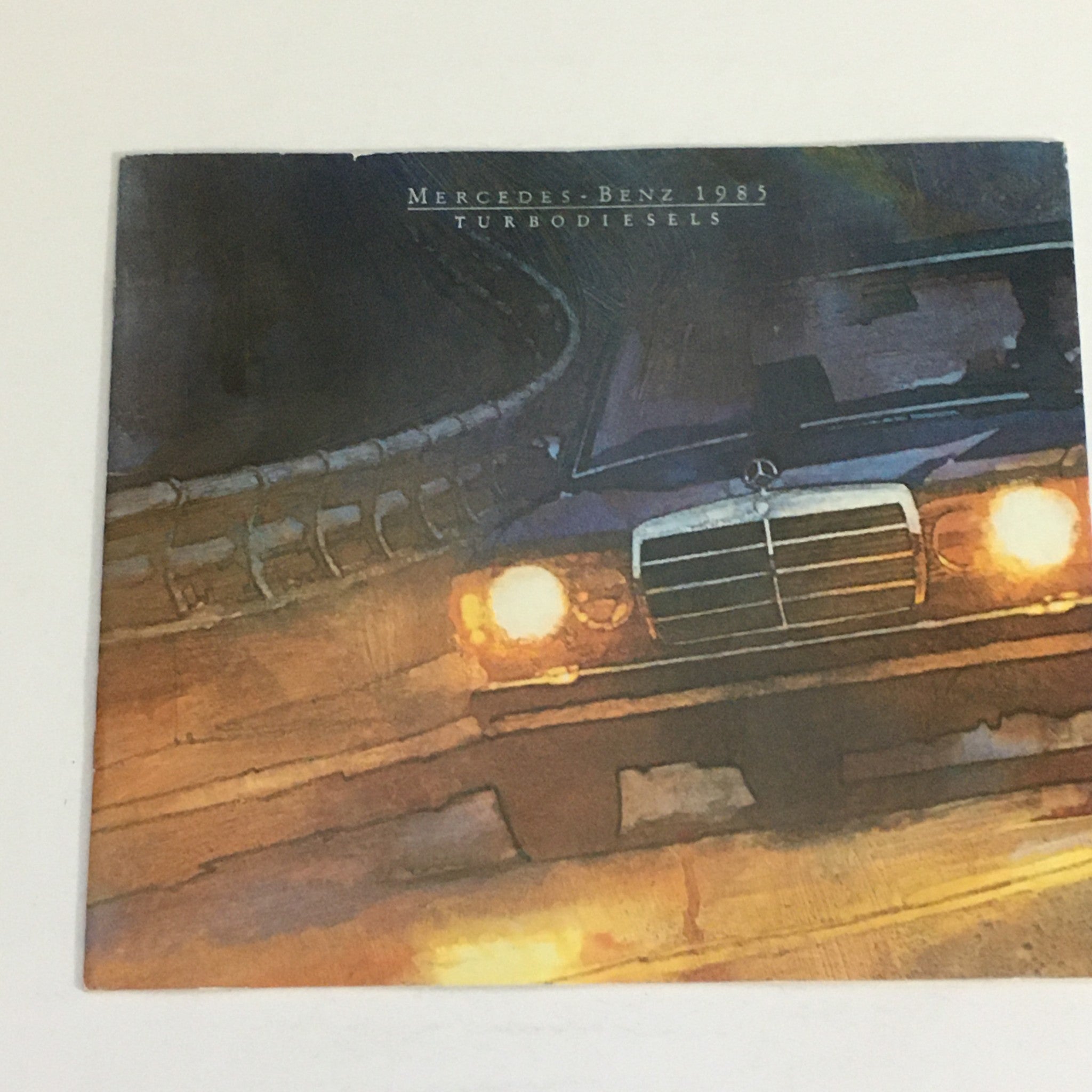 1985 Mercedes-Benz Turbodiesels Dealership Car Auto Brochure Catalog