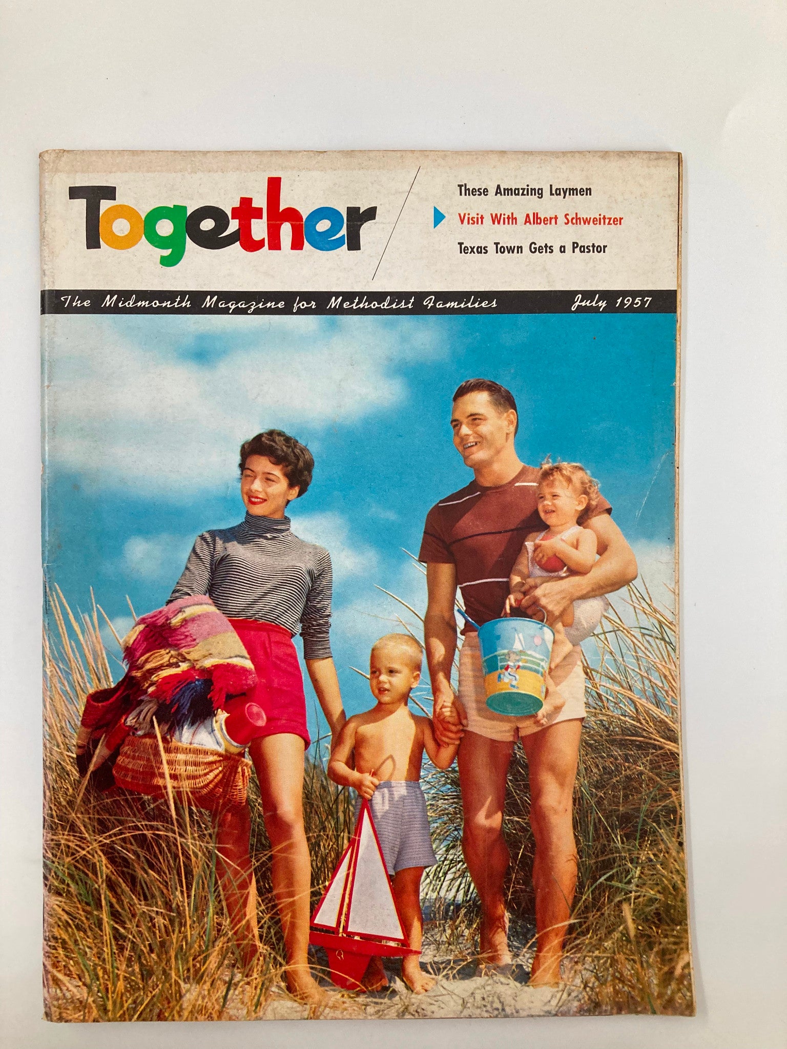 VTG Together Magazine July 15 1957 Christian Families Forge Ties Bind Forever