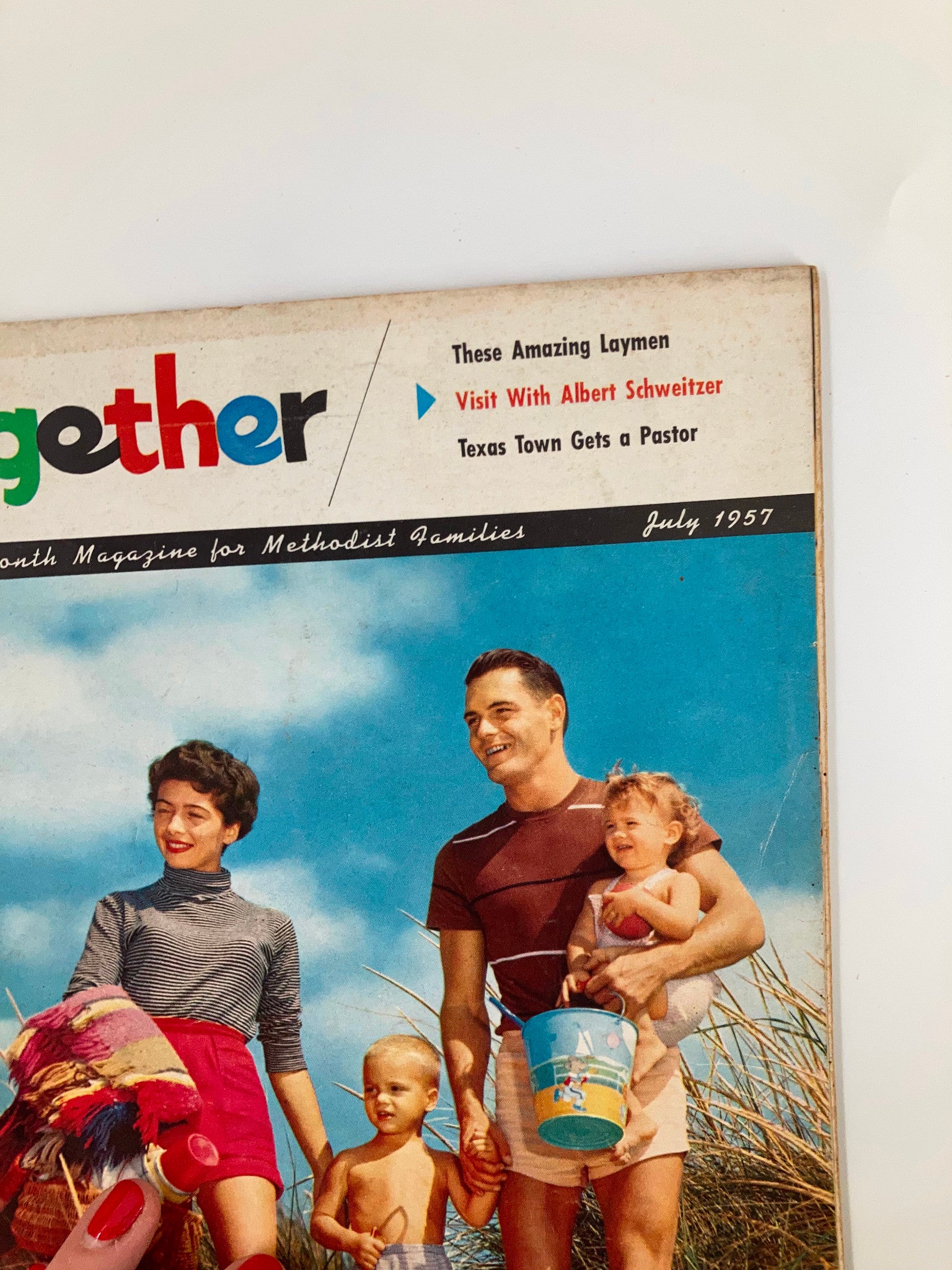 VTG Together Magazine July 15 1957 Christian Families Forge Ties Bind Forever